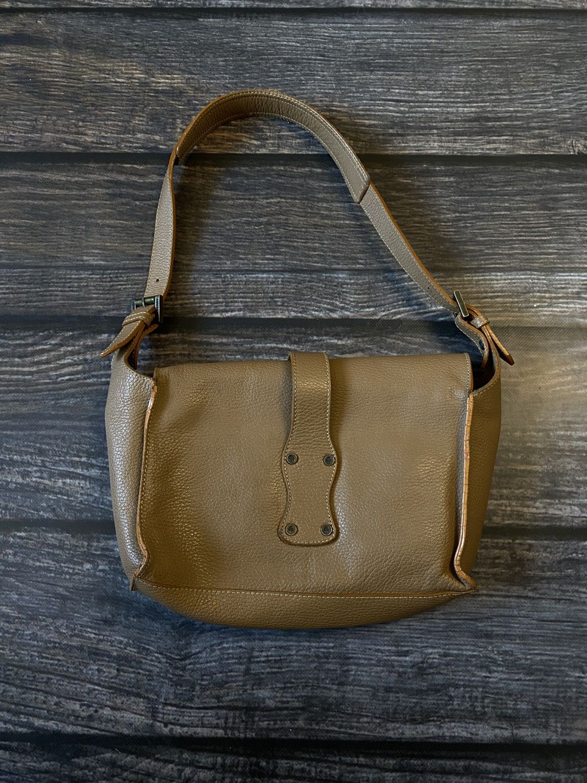 Mulberry × Vintage MULBERRY leather messenger bag Size ONE SIZE - 11 Thumbnail