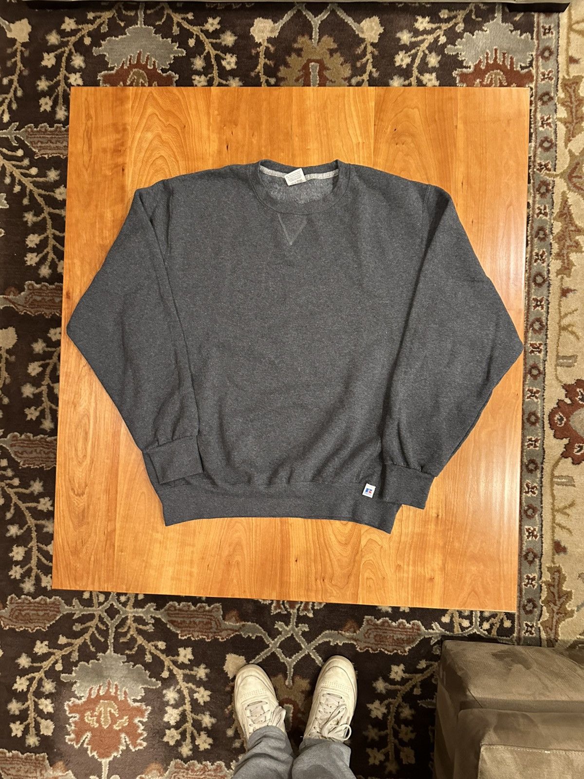 Russell Athletic Gray Russel Crewneck Size US M / EU 48-50 / 2 - 1 Thumbnail