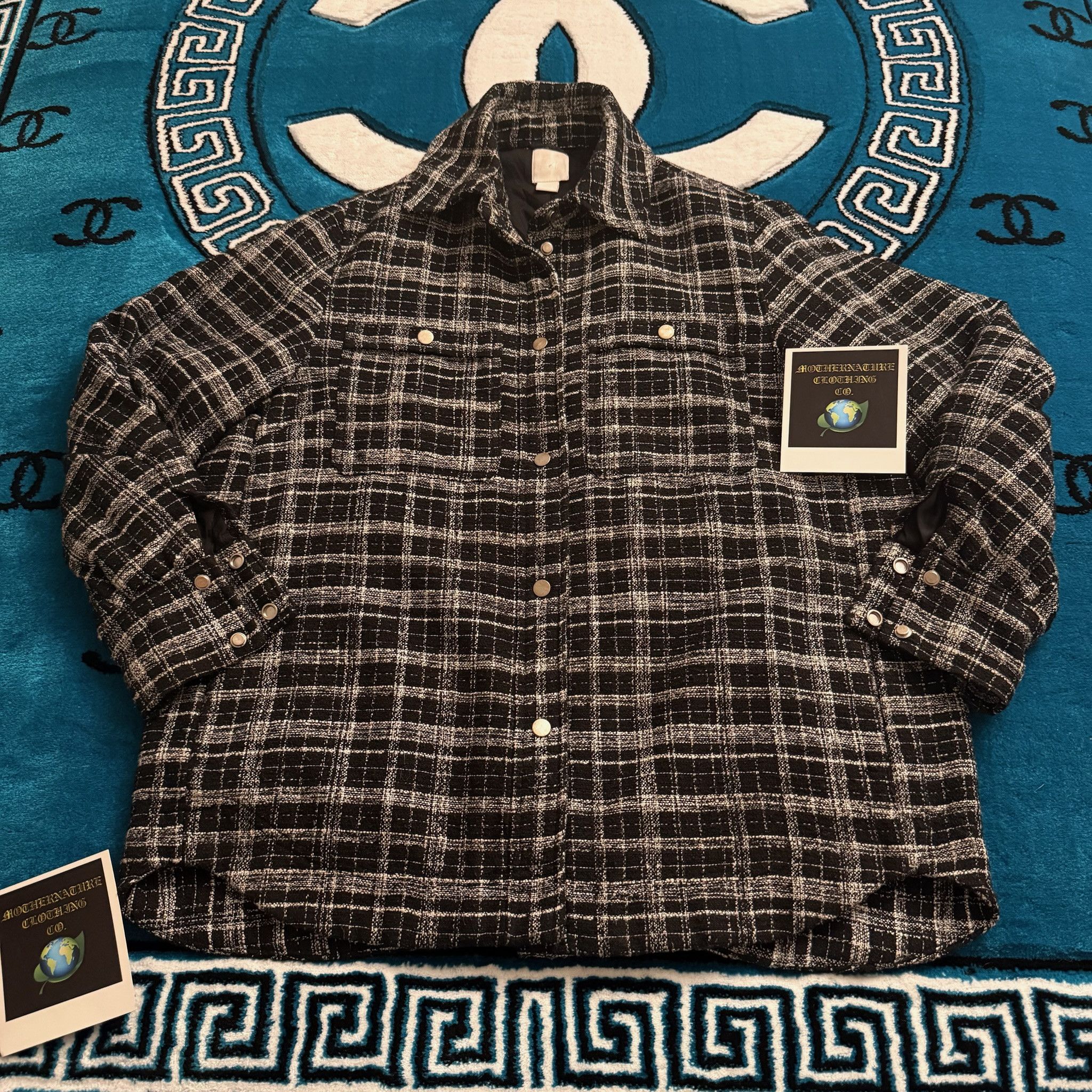 H&M CITY NIGHTS L/S COAT JACKET Size US L / EU 52-54 / 3 - 1 Thumbnail