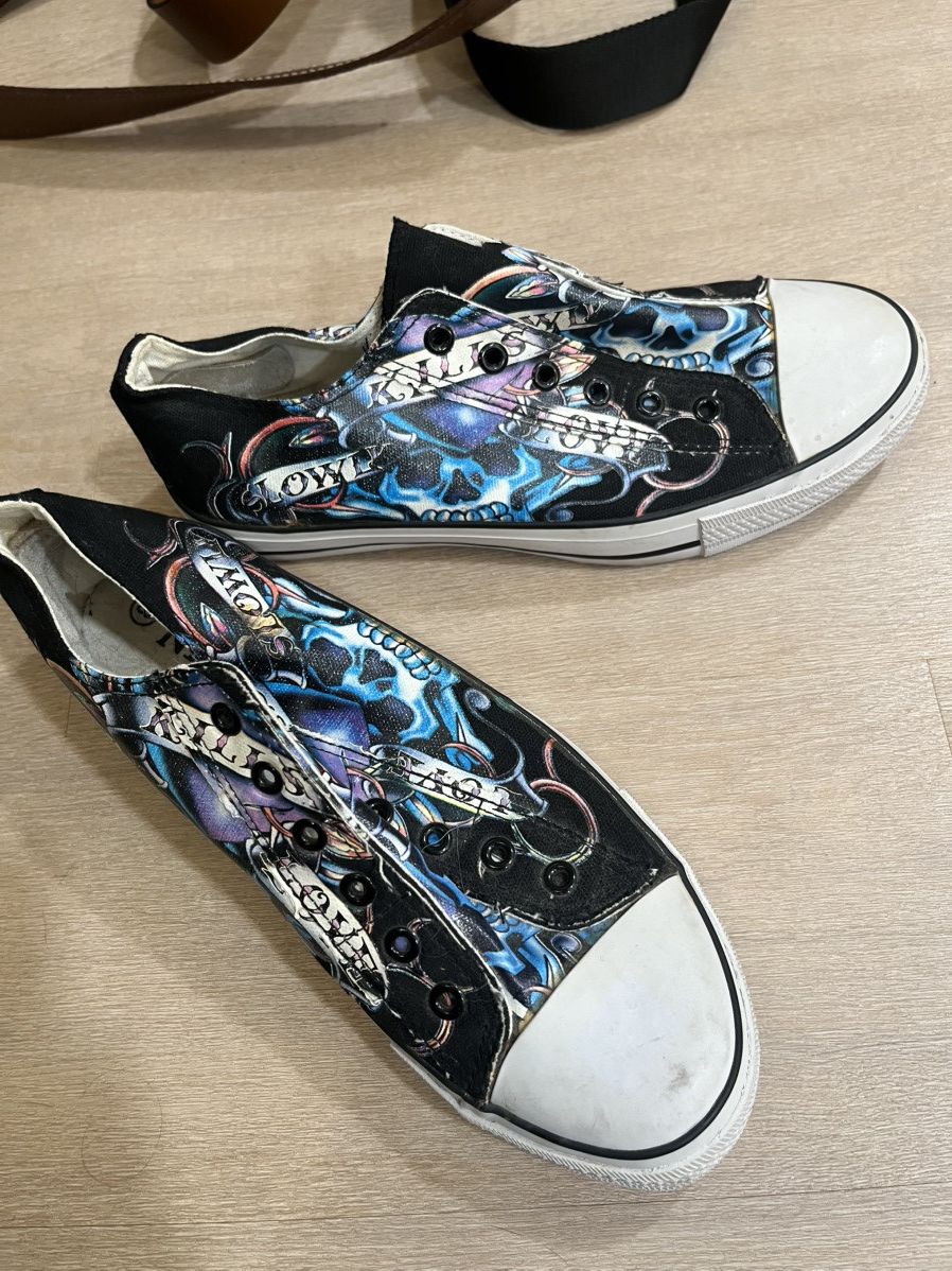 Ed Hardy Ed Hardy Style Sneakers Size US 8 / IT 38 - 1 Thumbnail