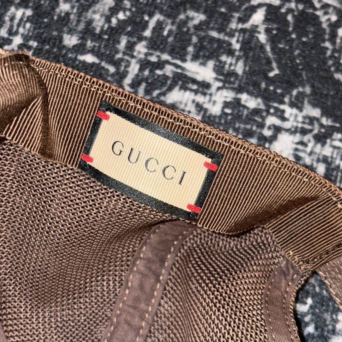Gucci gucci strawberry logo print cap Size ONE SIZE - 5 Thumbnail