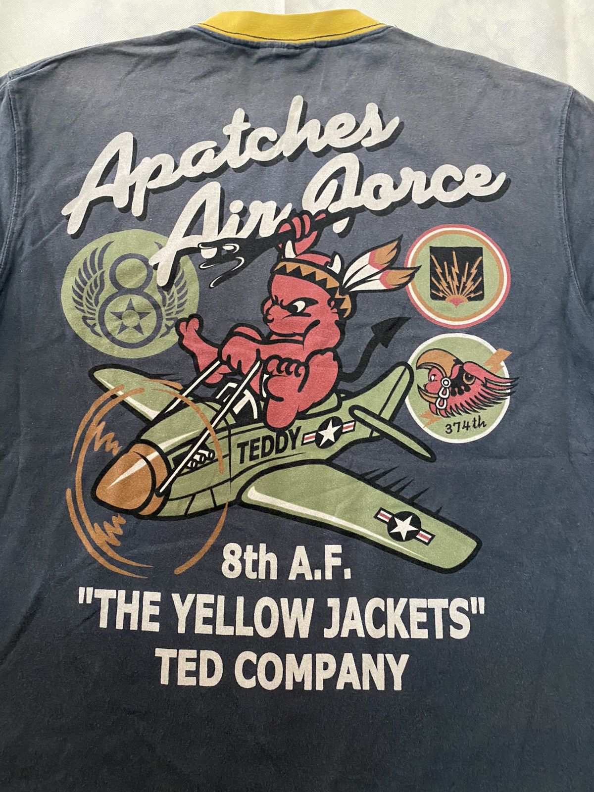 Tedman Vintage Tedman Apatches Air Force Tees Size US M / EU 48-50 / 2 - 10 Thumbnail