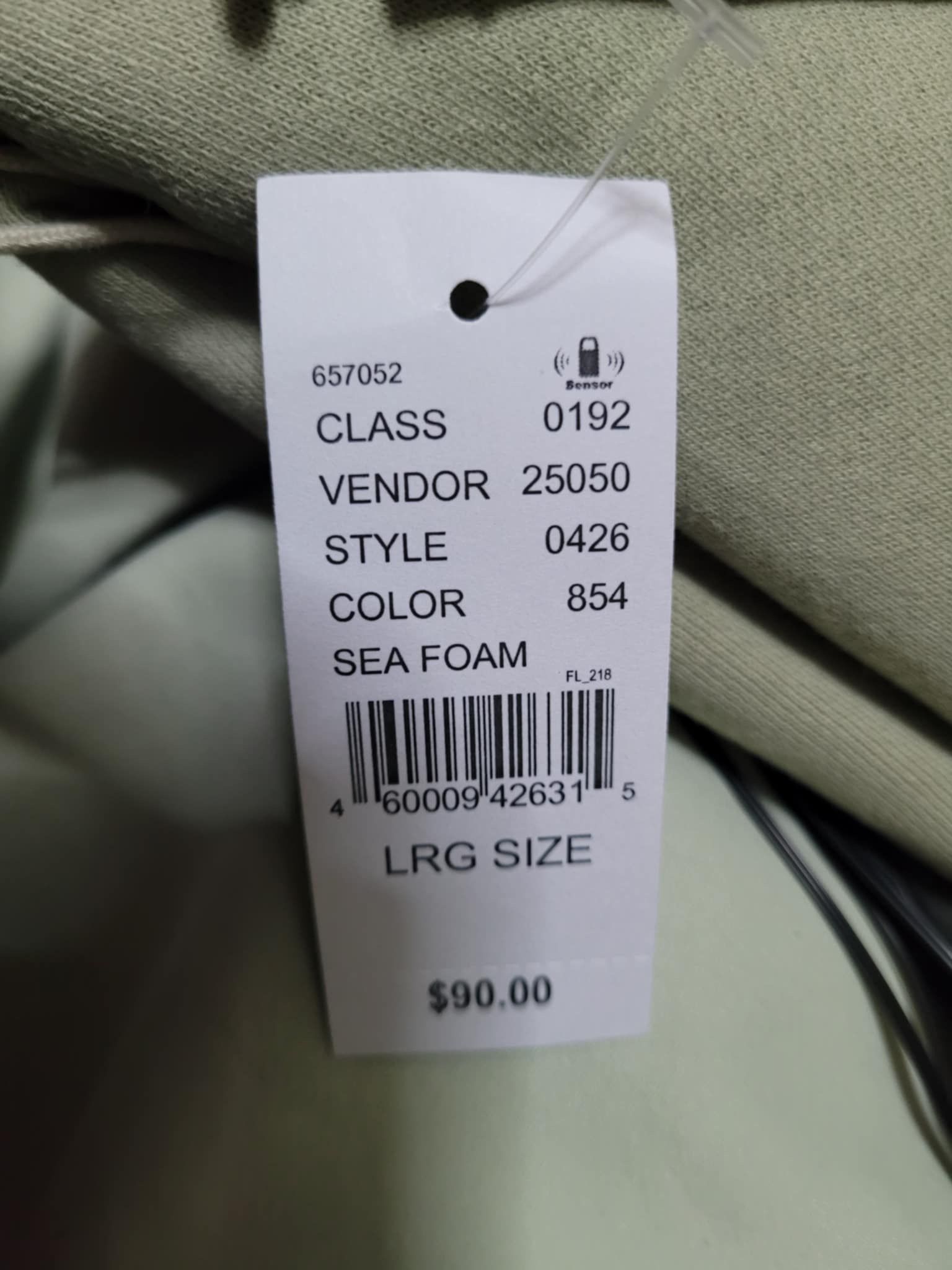 Fear of God sz L Fear of God Essentials Hoodie Seafoam Size US L / EU 52-54 / 3 - 8 Thumbnail