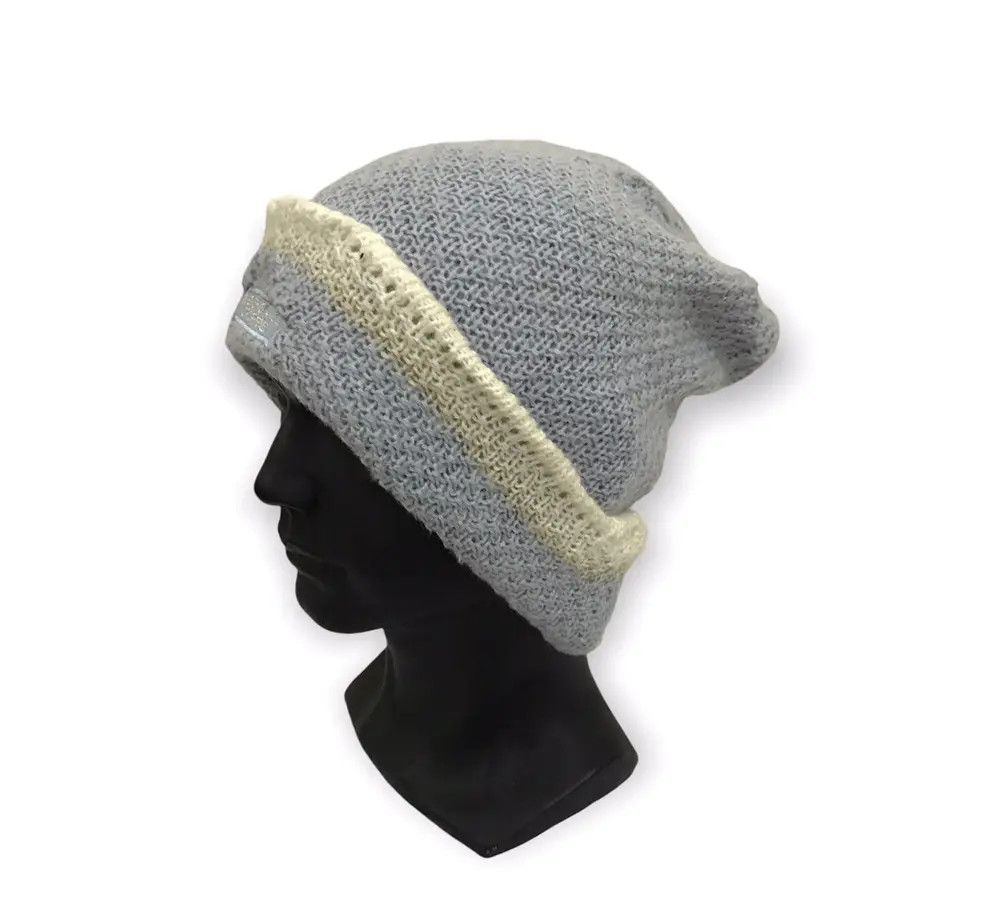 Japanese Brand × Vintage Japanese Brand Plain Beanie Hat Size ONE SIZE - 2 Thumbnail