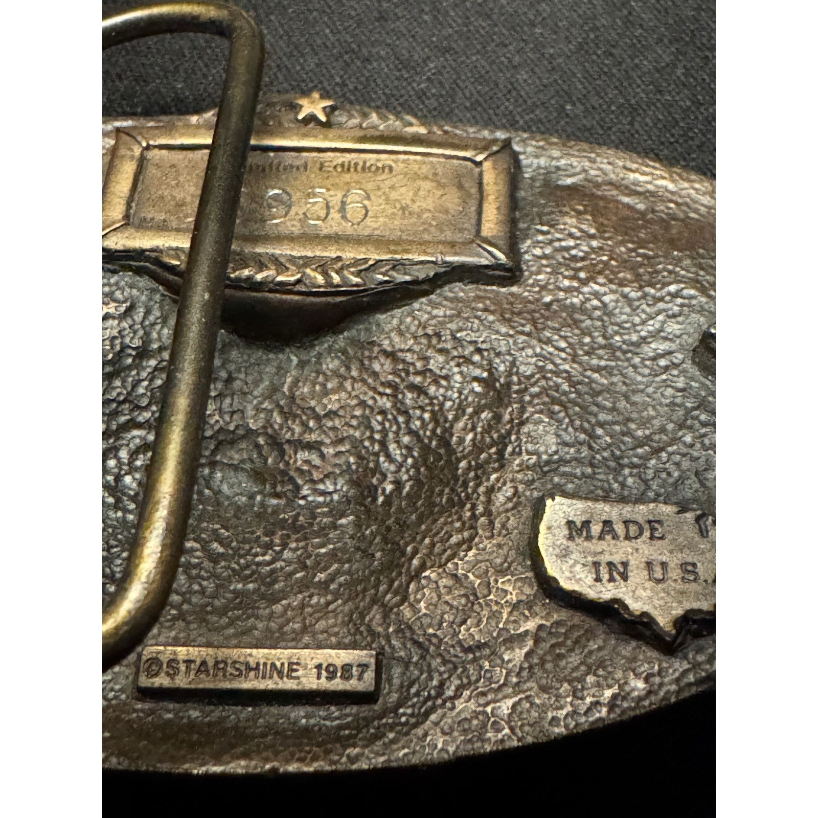 Other Vintage Heavy USA Bicentennial Numbered Belt Buckle Size ONE SIZE - 7 Thumbnail
