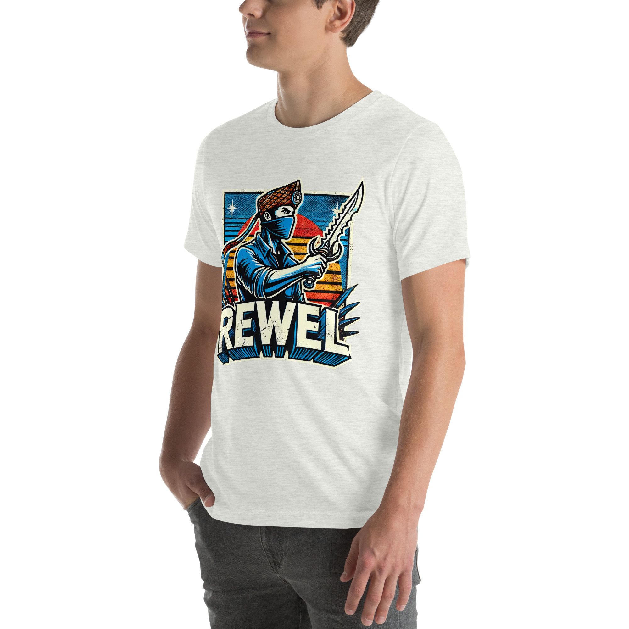 Other REWEL Malay Rebel Vintage Pop 90s Design Tee Size US L / EU 52-54 / 3 - 6 Thumbnail