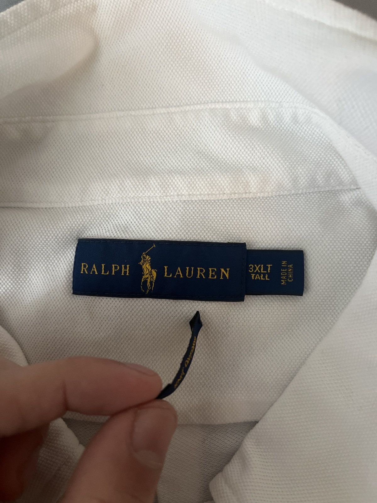 Polo Ralph Lauren Polo Ralph Lauren white polo Size US XXL / EU 58 / 5 - 5 Thumbnail