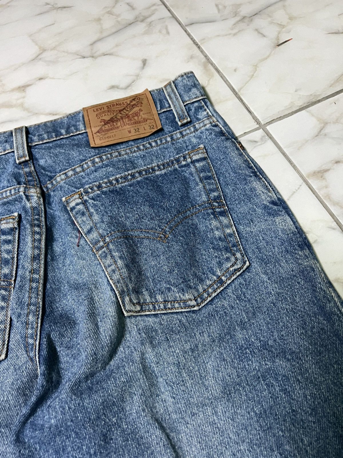 Levi's × Vintage 💥Crazy Vintage 90’s Levis 610 Mud Wash Jean Size US 30 / EU 46 - 15 Thumbnail