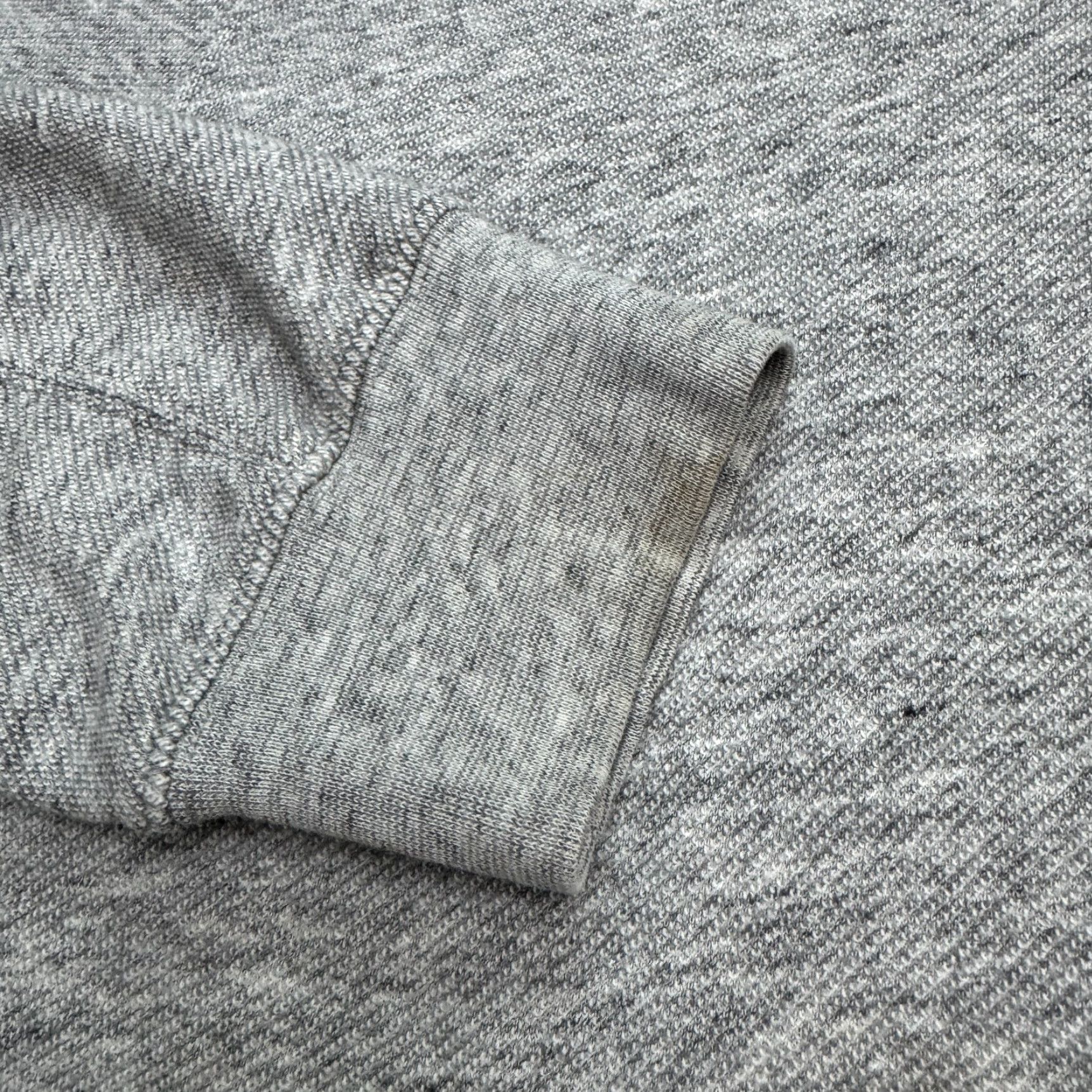 Grayers Grayers Athletics Full Zip Hoodie Sweatshirt Mens XL Gray Textured Cotton Blend Size US XL / EU 56 / 4 - 4 Thumbnail