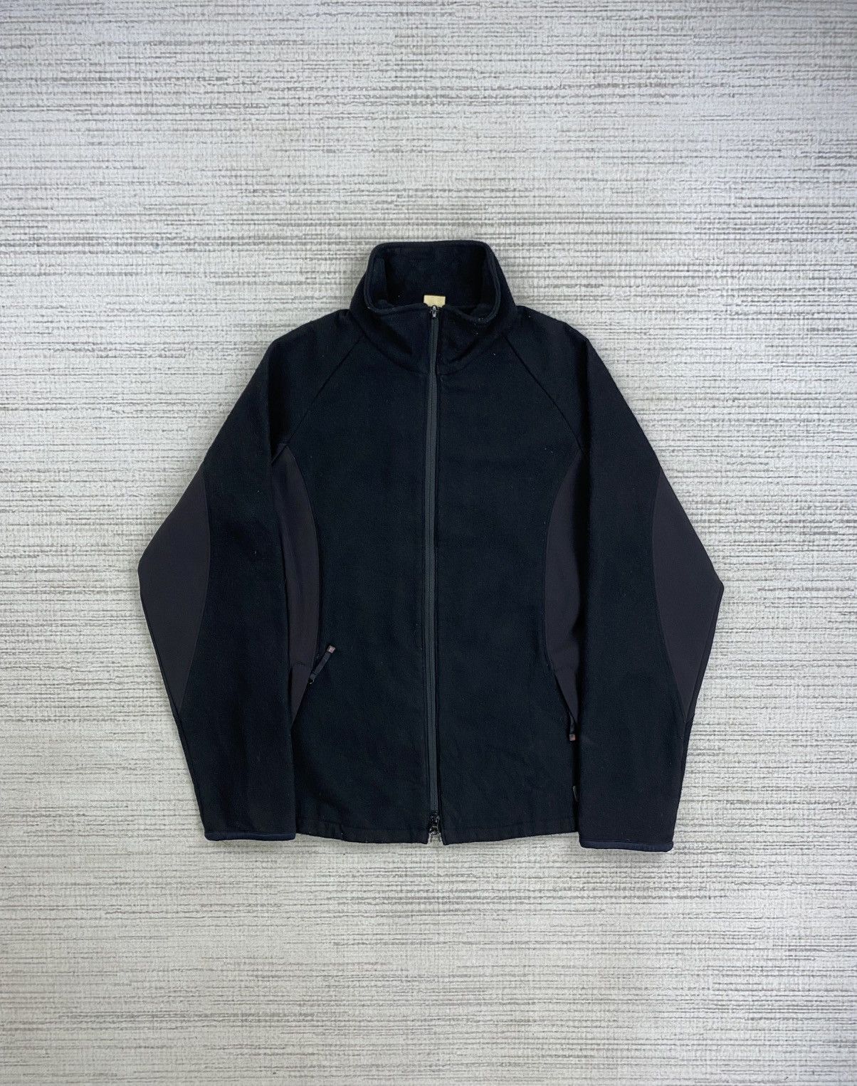 Japanese Brand × Vintage × Woolrich Woolen Mills Vintage 90s Woolrich Zipper Fleece Jacket Size S / US 4 / IT 40 - 1 Thumbnail
