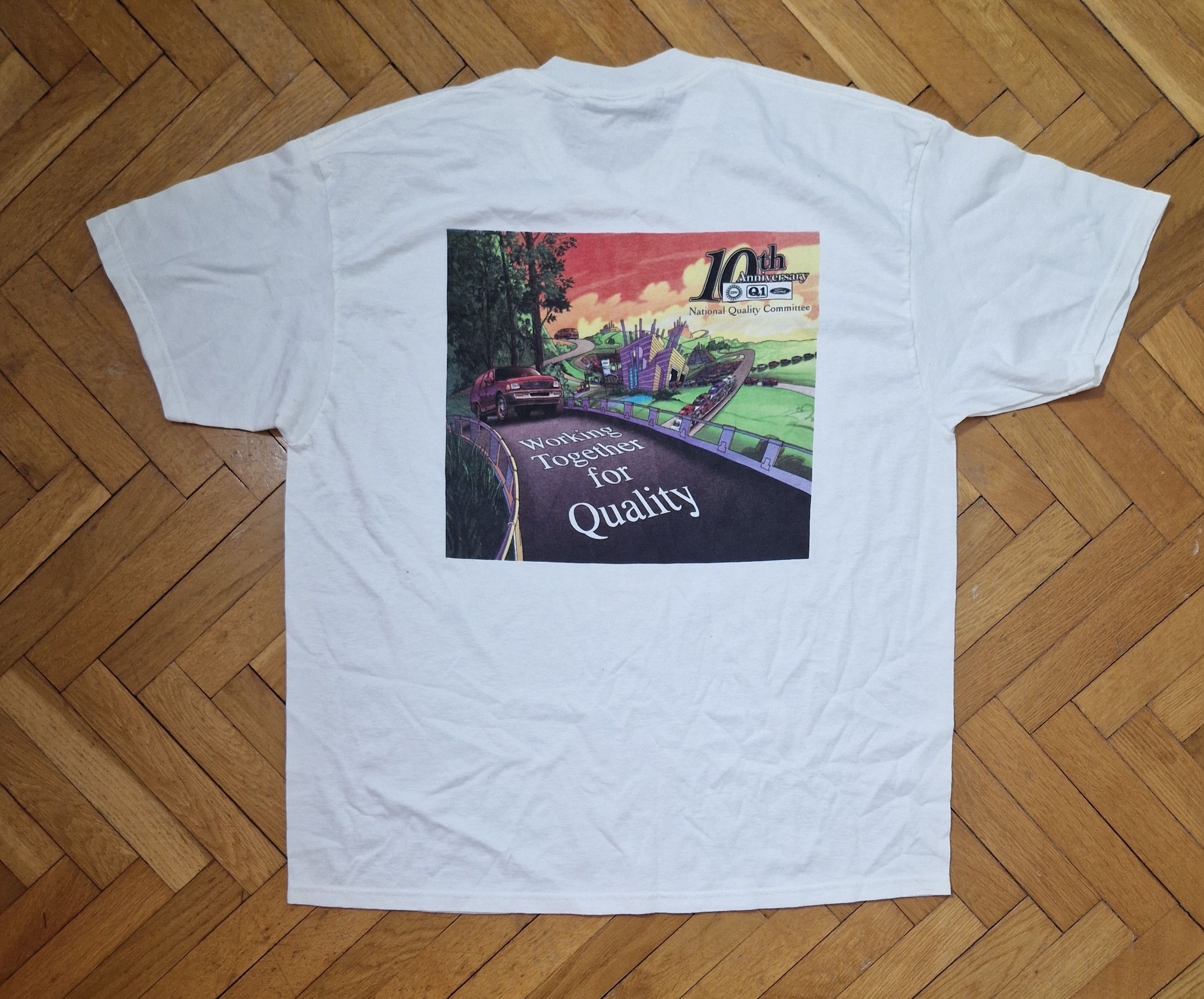 Vintage vintage t-shirt Size US XL / EU 56 / 4 - 1 Thumbnail
