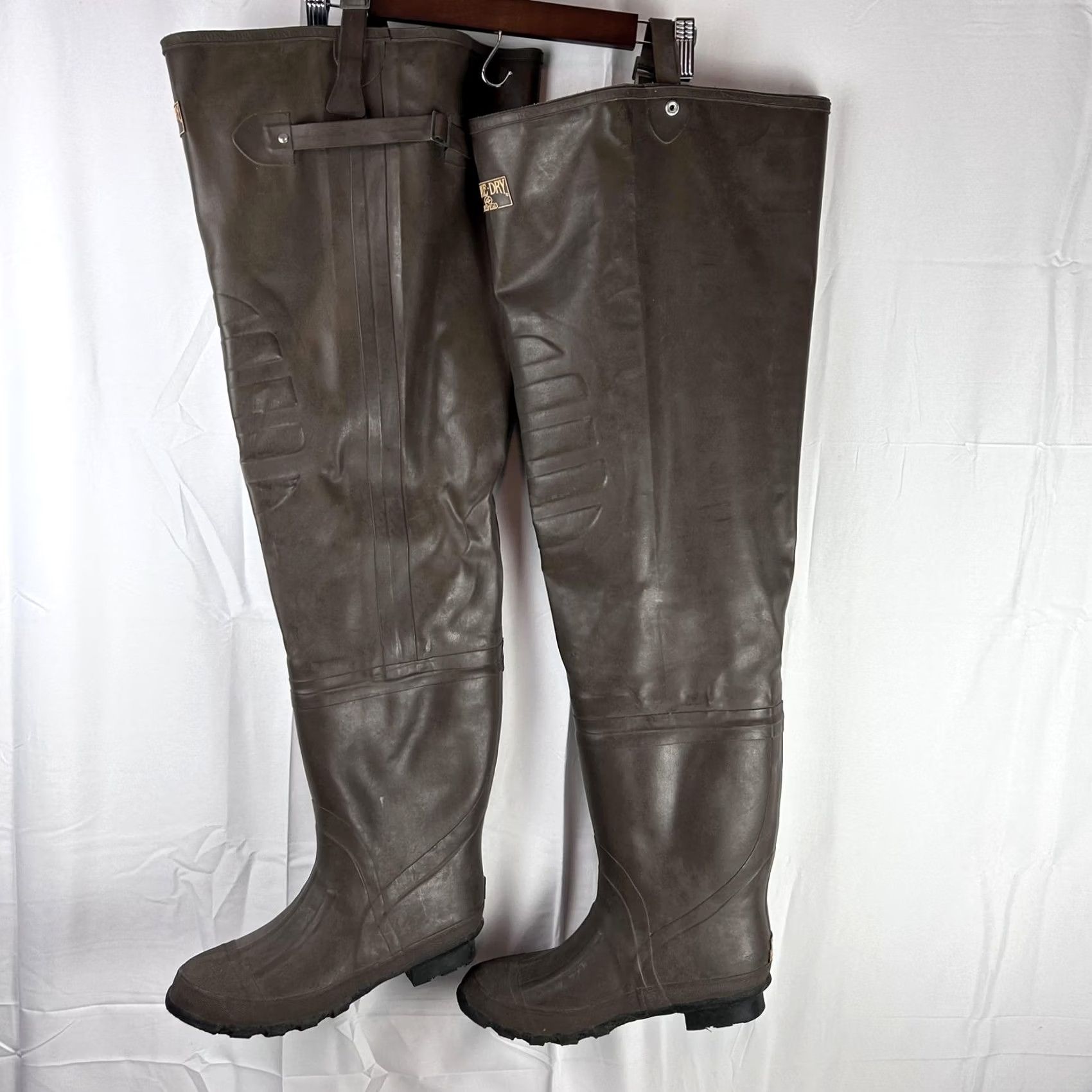 Vintage RedHead Bone Dry Deluxe Insulated Mens Size 9 Brown Waterproof Steel Shank Boots Size US 8 / EU 41 - 7 Thumbnail