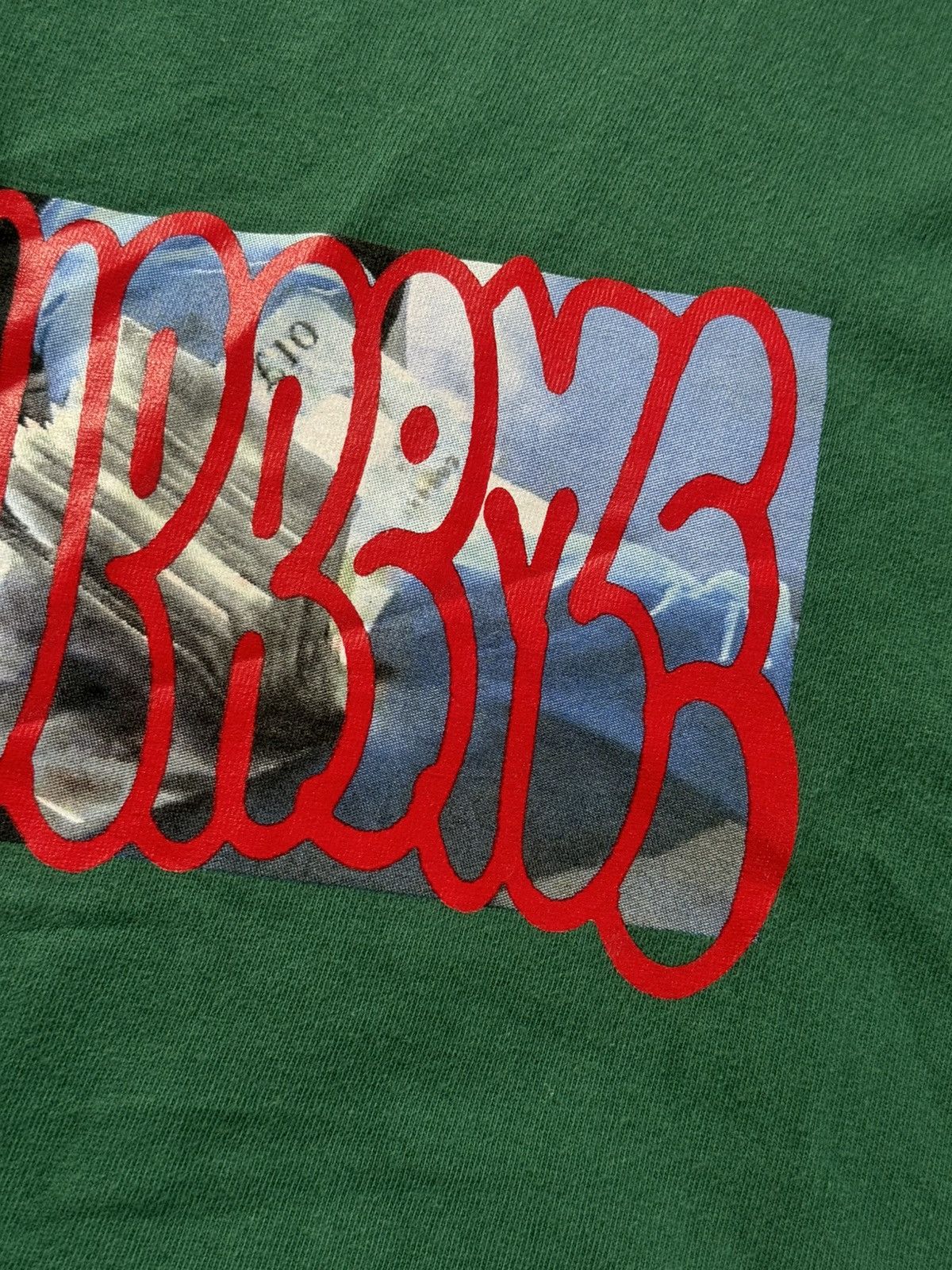 Supreme 2020 Supreme Payment tee green Size US L / EU 52-54 / 3 - 7 Thumbnail