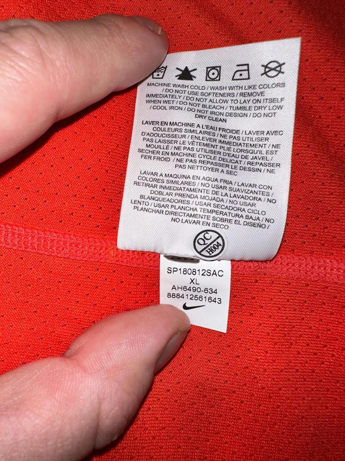 Nike Nike NSW Patta Tee Habanero Red Size US XL / EU 56 / 4 - 5 Thumbnail