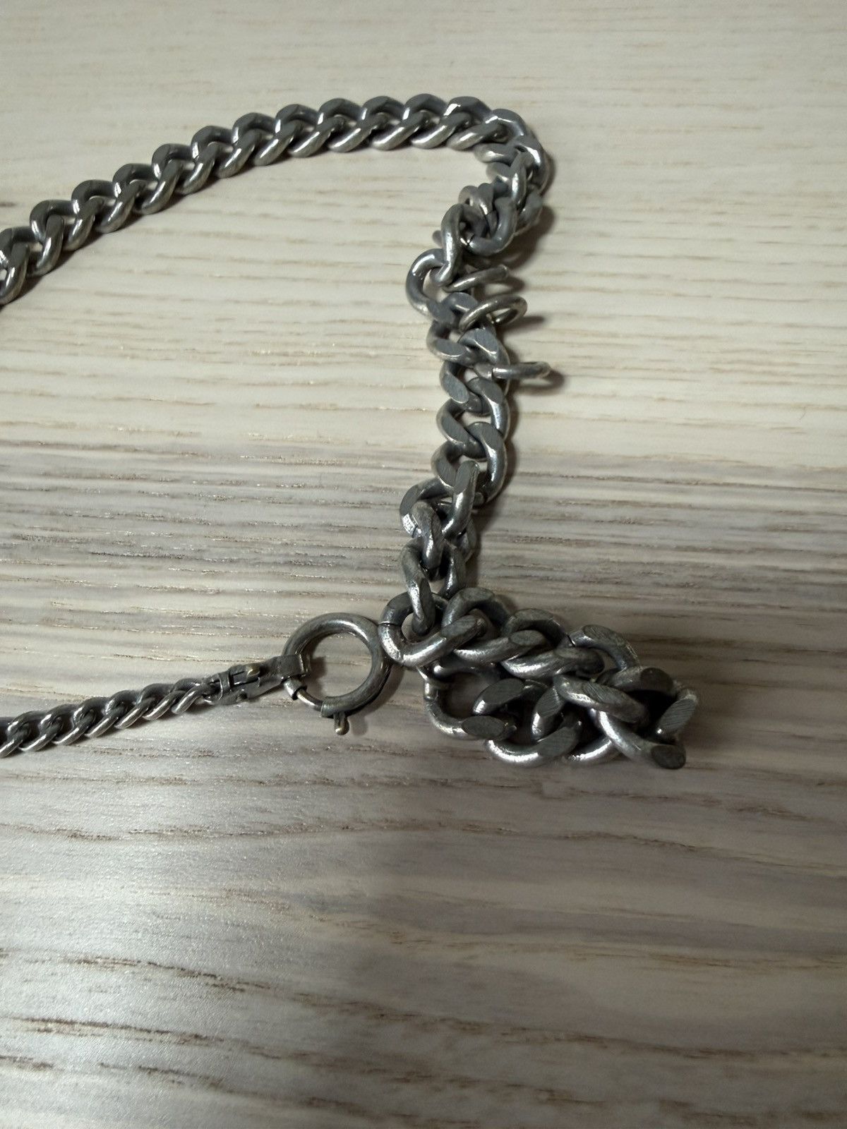 Yohji Yamamoto Yohji Yamamoto 6-WAY CURVED CHAIN BRACELET NECKLACE 