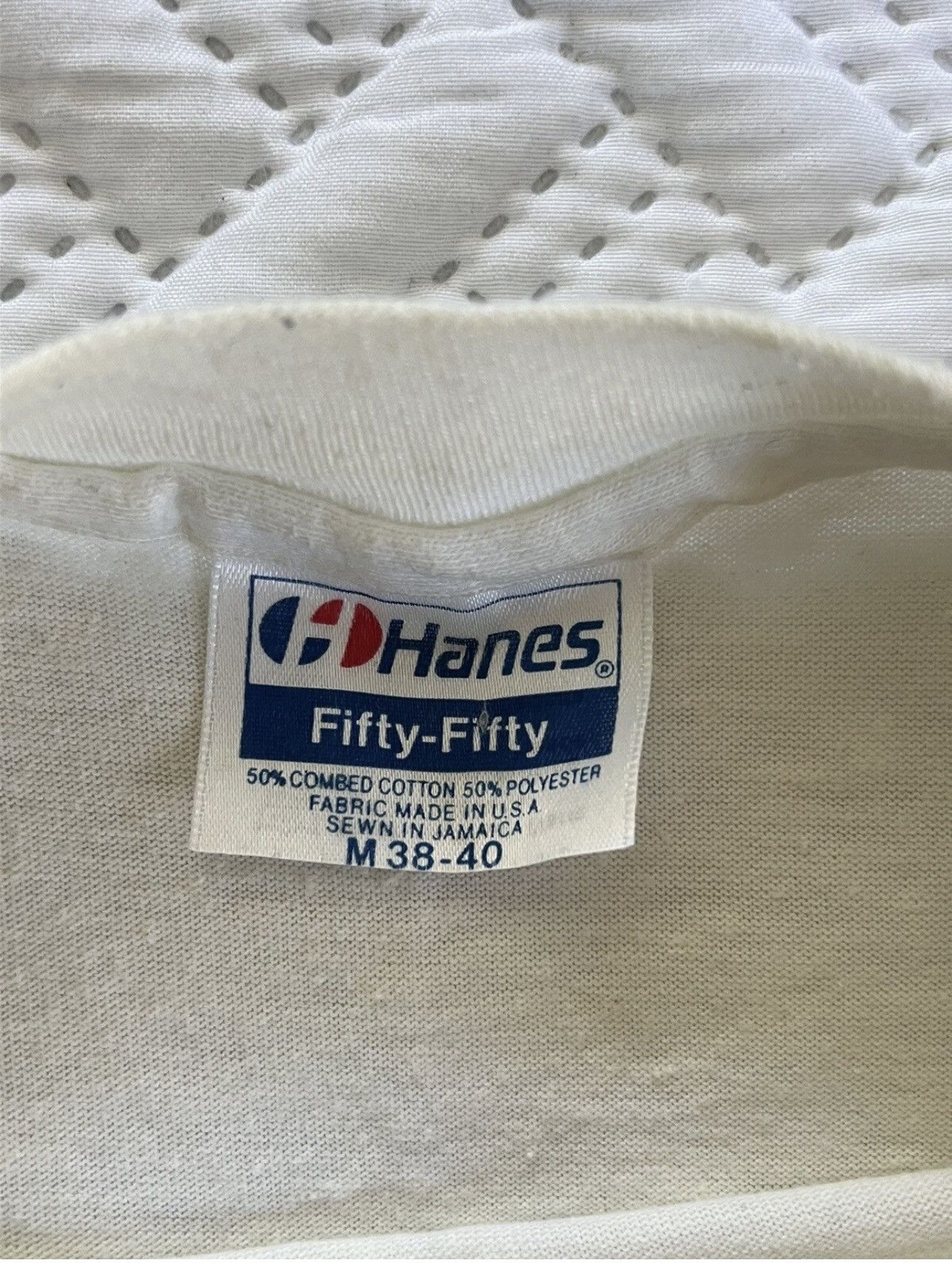 Hanes Vtg 80s MIKE TYSON LARRY HOLMES Shirt Trump Plaza Don King M Size US M / EU 48-50 / 2 - 7 Thumbnail
