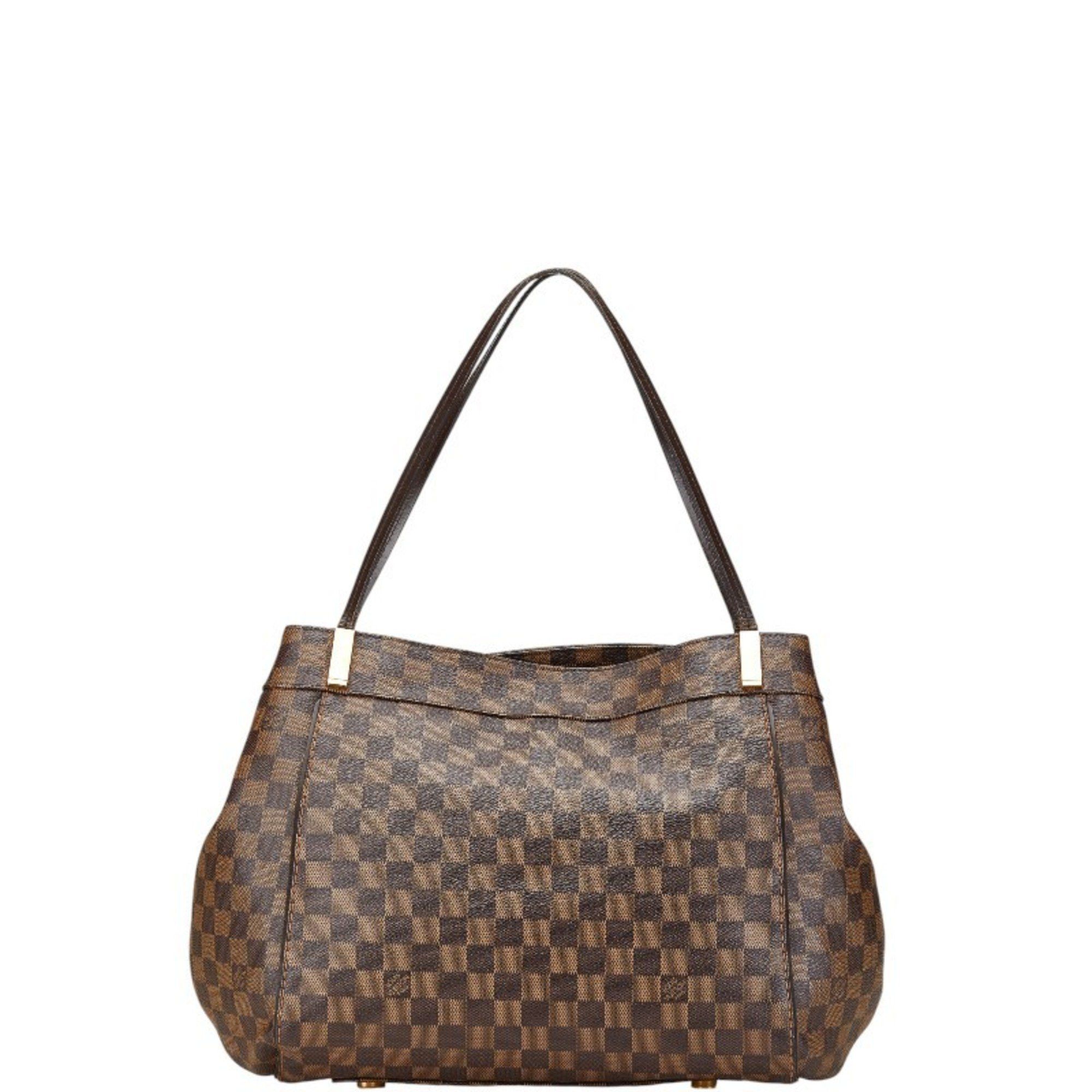 Louis Vuitton Damier Marble Gm Tote Bag Handbag N41214 Brown Pvc Leather Women's Louis Vuitton