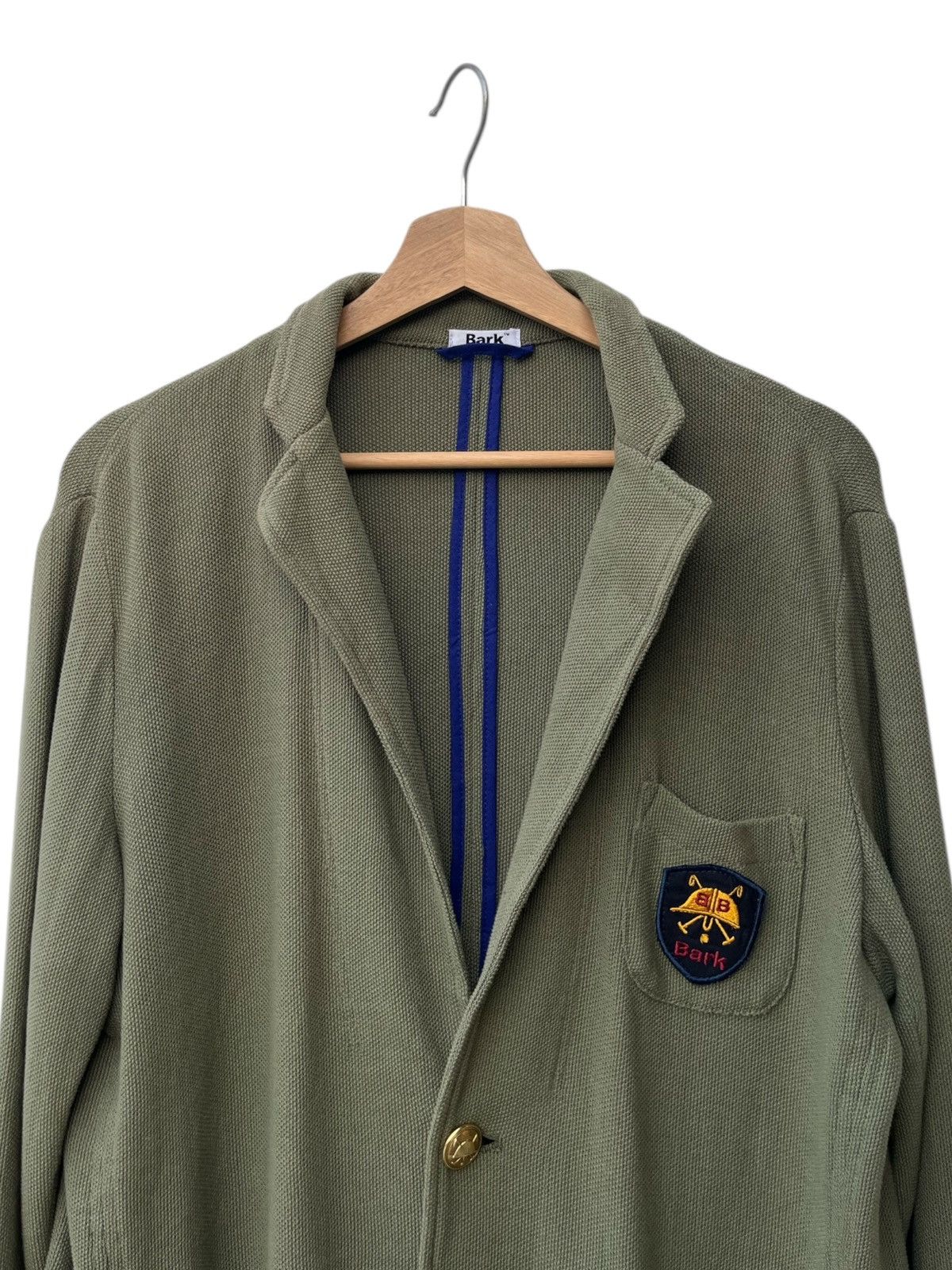 Bark Bark Embroidered Patch Cardigan Blazer Jacket Size US M / EU 48-50 / 2 - 5 Thumbnail