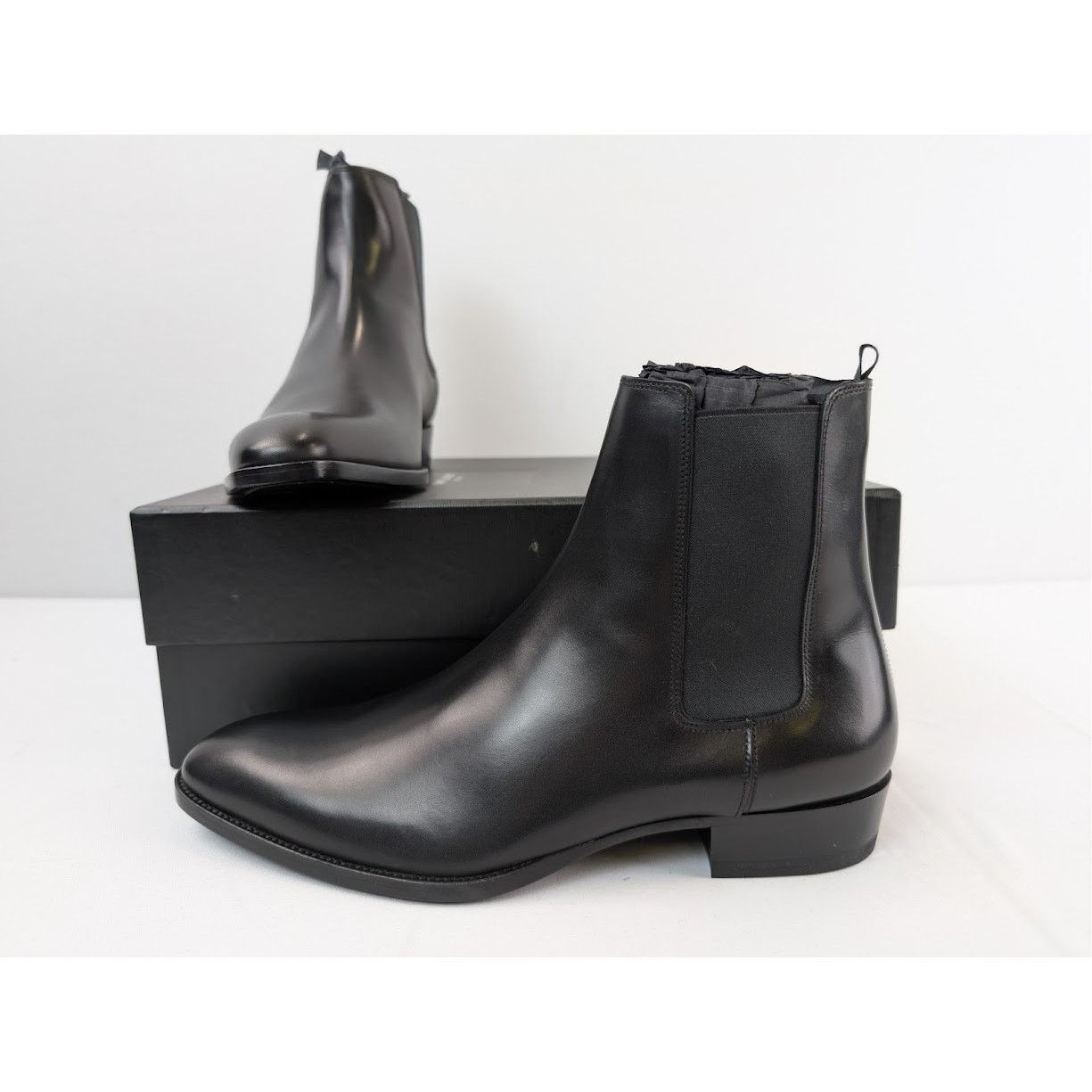Saint Laurent Paris o1rshd1 Boots in Black Size US 9 / EU 42 - 20 Thumbnail