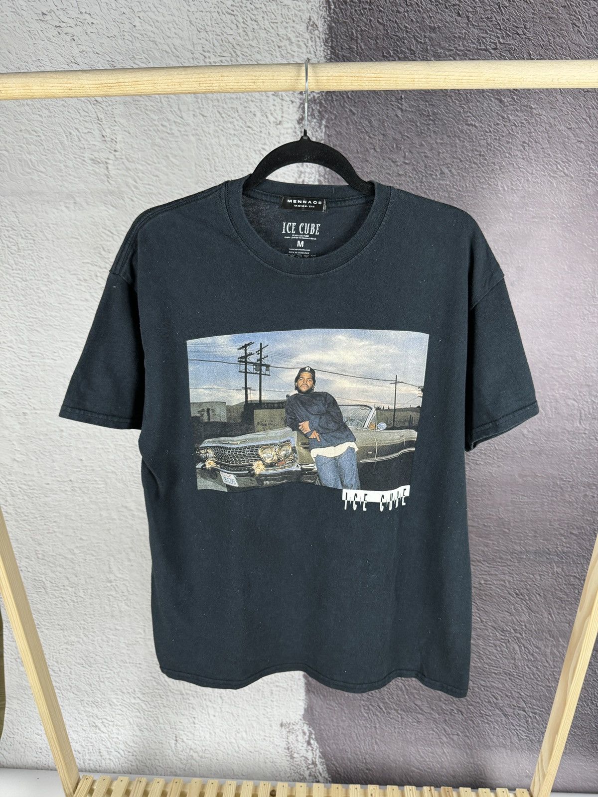 Menace Mennace Ice Cube Impala Boyz n da Hood rap tee shirt Size US M / EU 48-50 / 2 - 1 Thumbnail