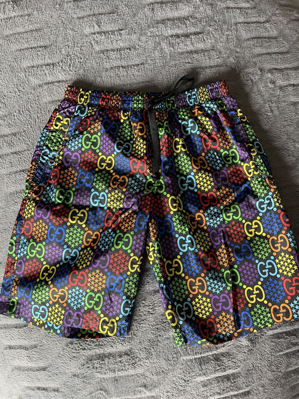 Gucci Gucci Rainbow Swim trunks Size US 30 / EU 46 - 2 Thumbnail