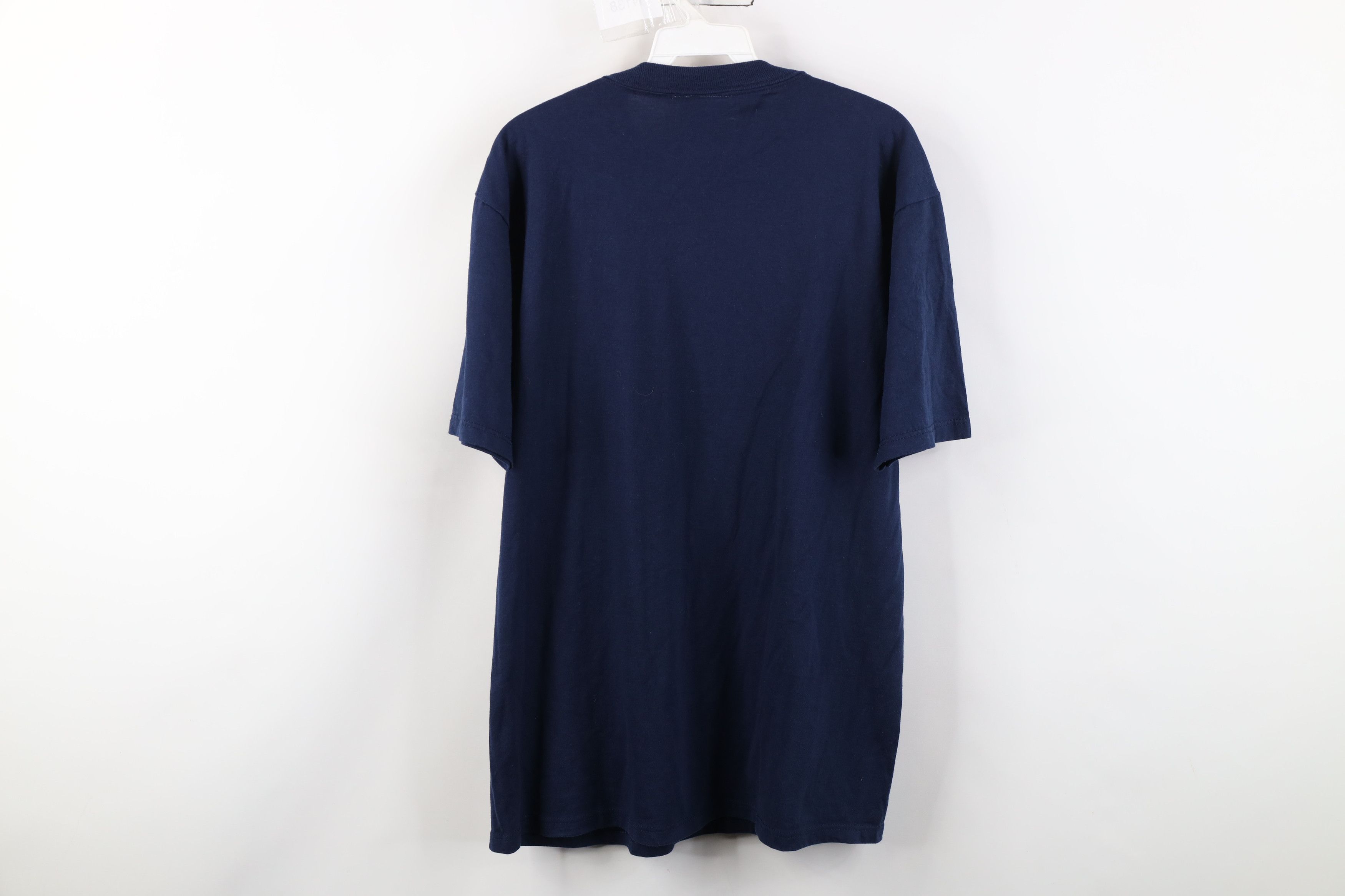 Vintage Vintage 90s Streetwear Flower Honey Bee T-Shirt Blue USA Size L / US 10 / IT 46 - 10 Thumbnail
