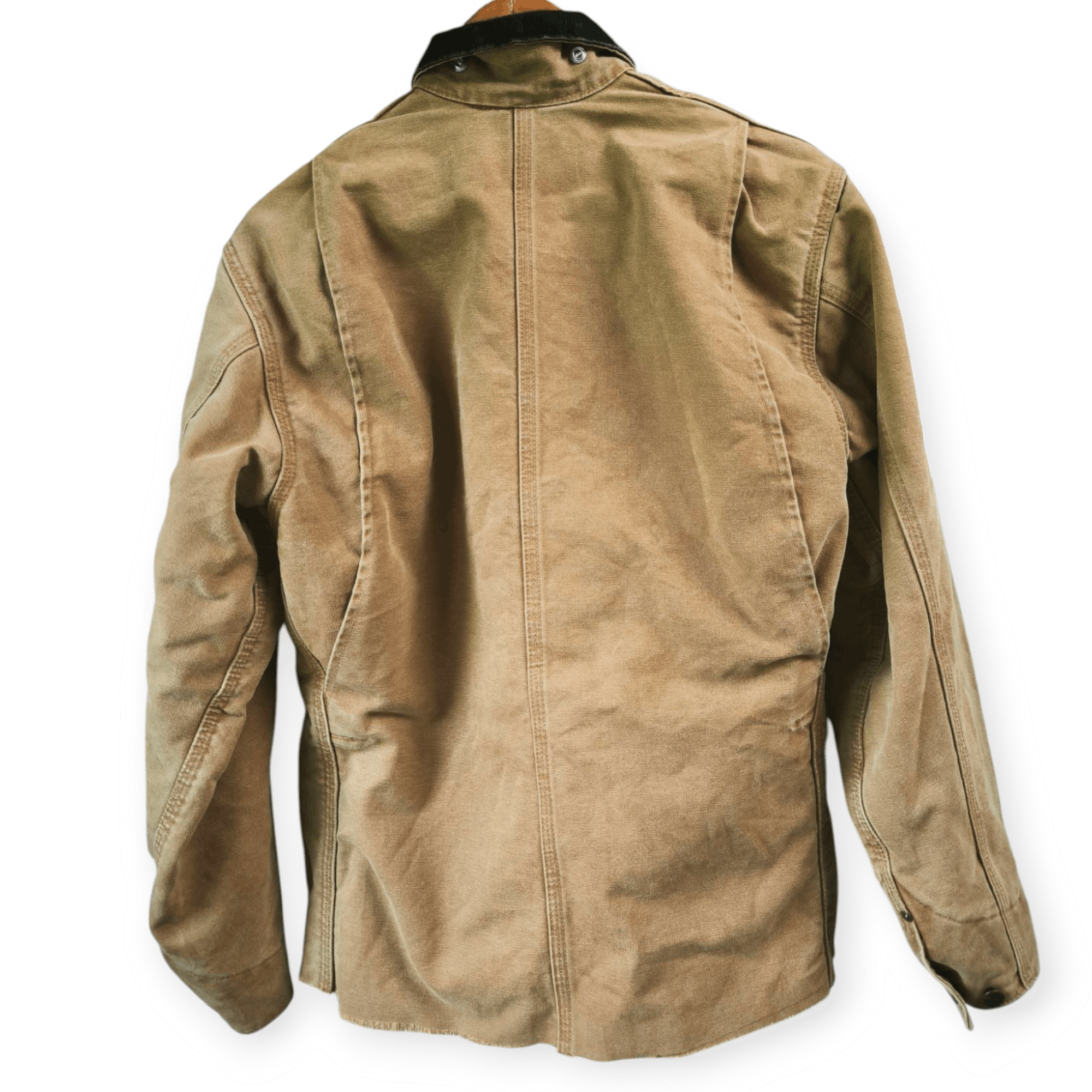 Carhartt 90s Distressed Cropped Barn Blanket Chore Jacket Size US S / EU 44-46 / 1 - 4 Thumbnail