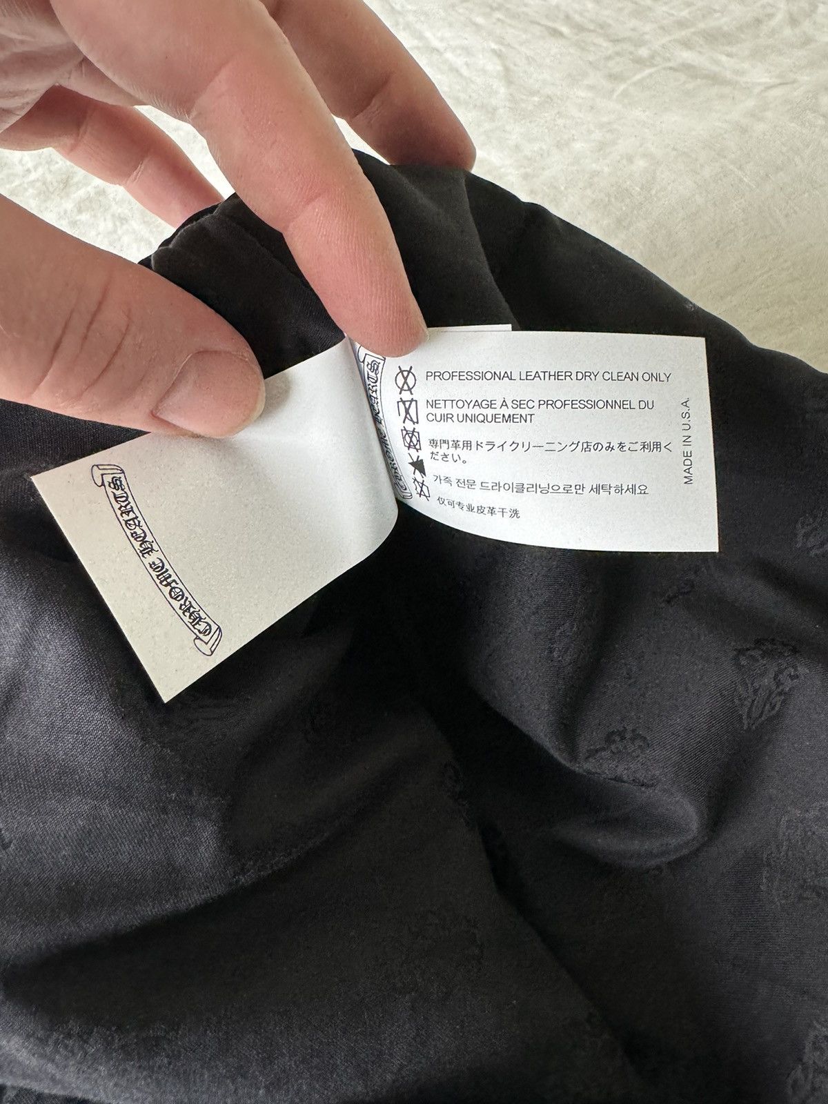 Chrome Hearts CHROME HEARTS LEATHER CARPENTER PANTS VERY RARE Size US 34 / EU 50 - 16 Thumbnail