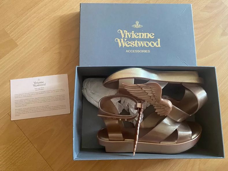 Vivienne Westwood Vivienne Westwood Golden Wings sandals Size US 6.5 / IT 36.5 - 1 Thumbnail