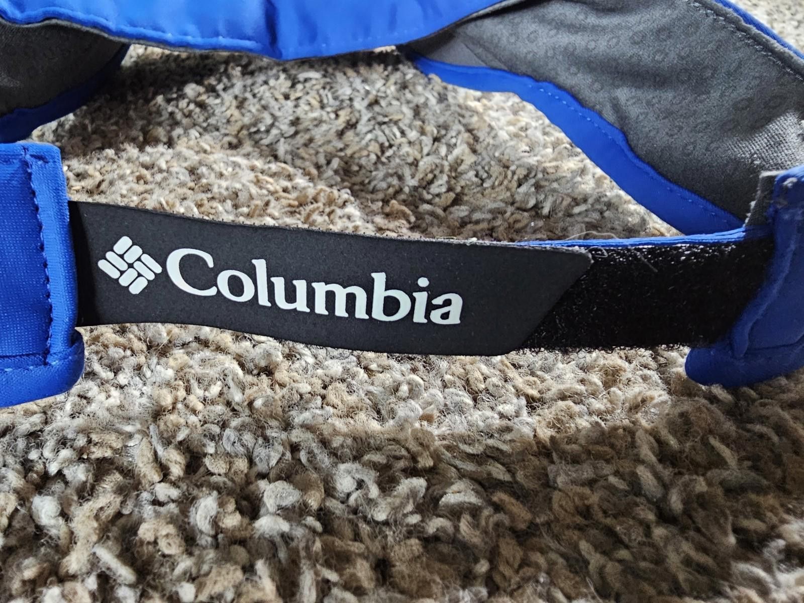 Columbia Columbia Visor Hat Mens Golf One Size Cap Blue Beach Outdoor Size ONE SIZE - 3 Thumbnail