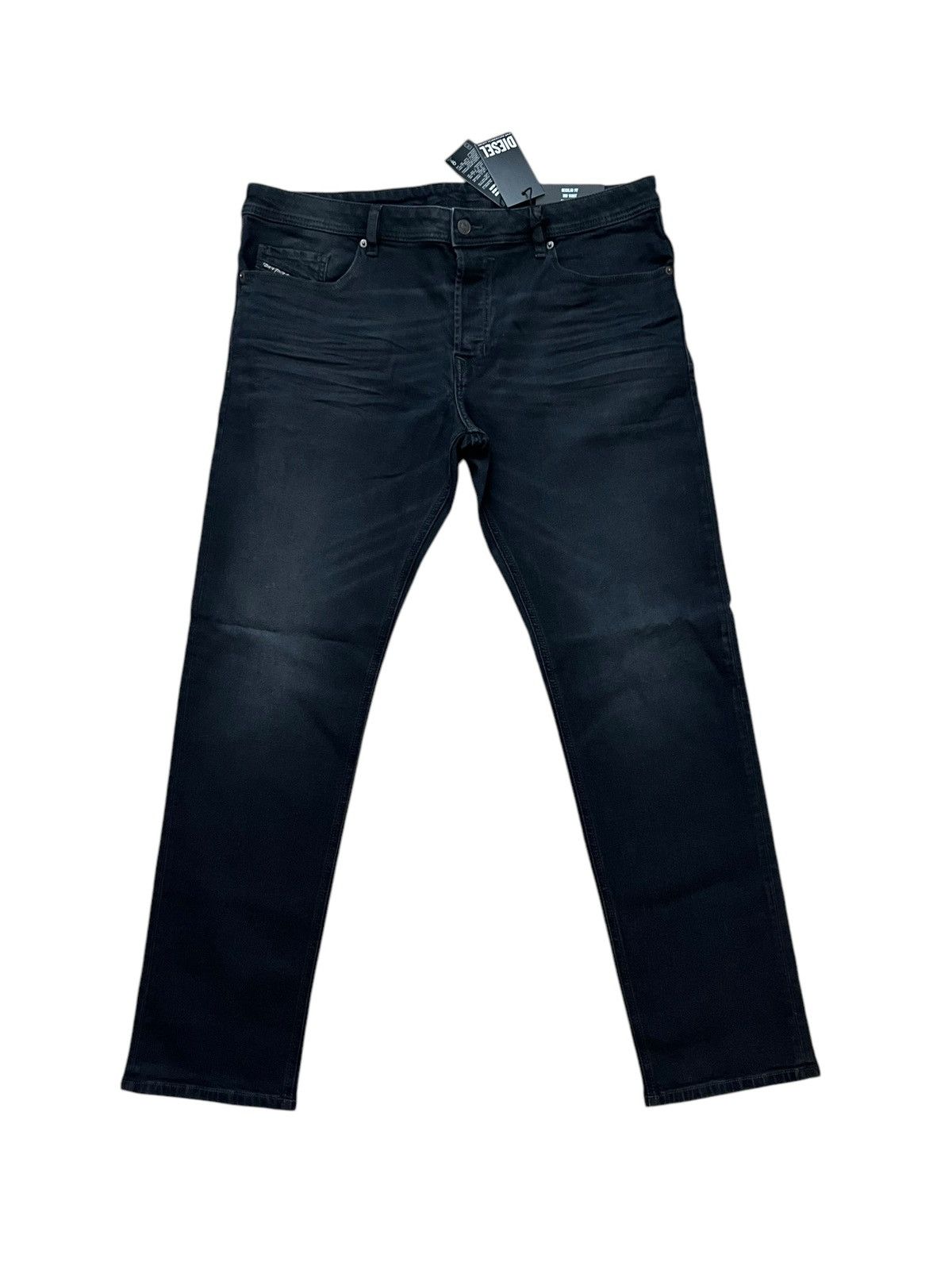 Diesel Diesel Mens Safado Straight Fit Jeans RM064 Black Size 38/32 Size US 38 / EU 54 - 1 Thumbnail