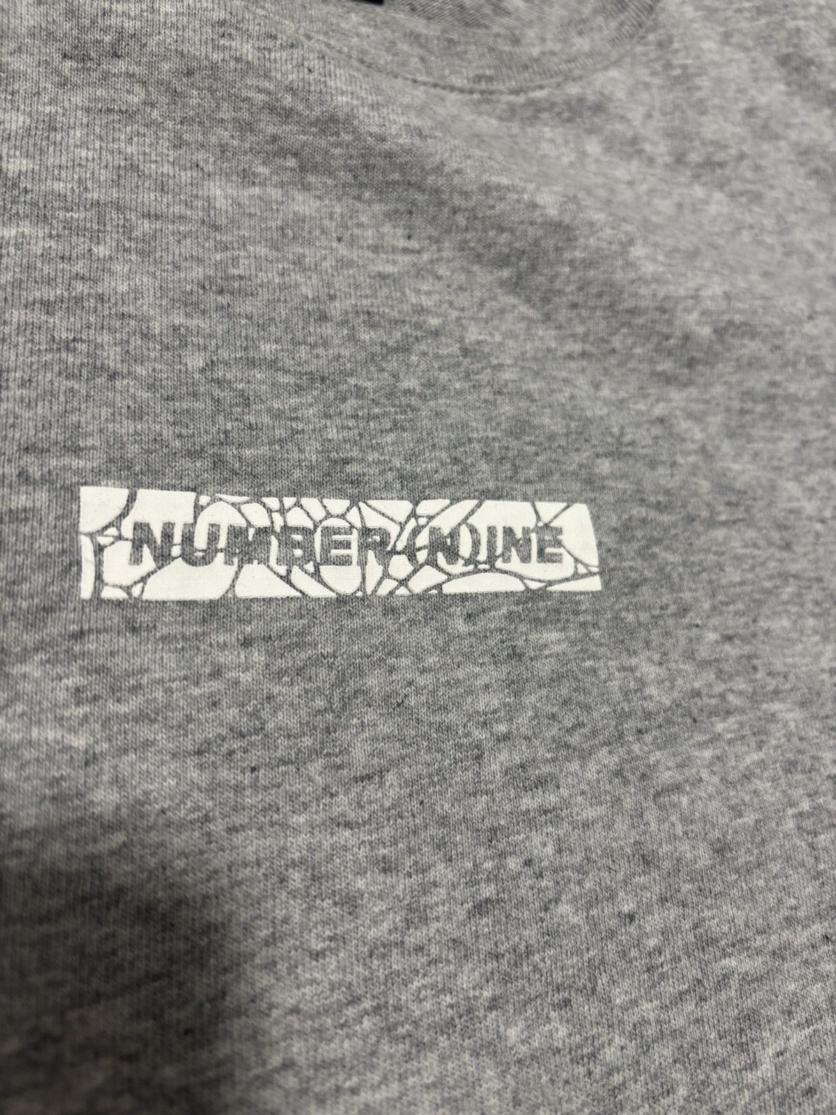 Number (N)ine Number Nine grey short sleeve box logo Size US M / EU 48-50 / 2 - 4 Thumbnail