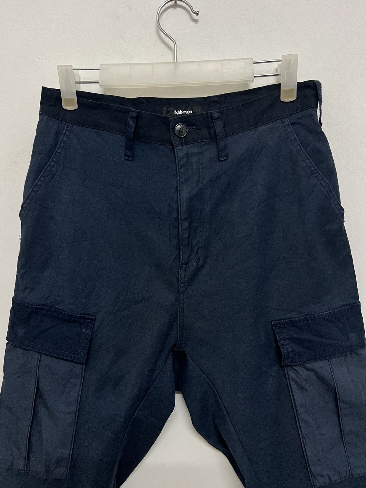 Issey Miyake × Ne-Net 2000s Ne-Net by Issey Miyake Cargo Pants CropCrotch Size US 30 / EU 46 - 2 Thumbnail