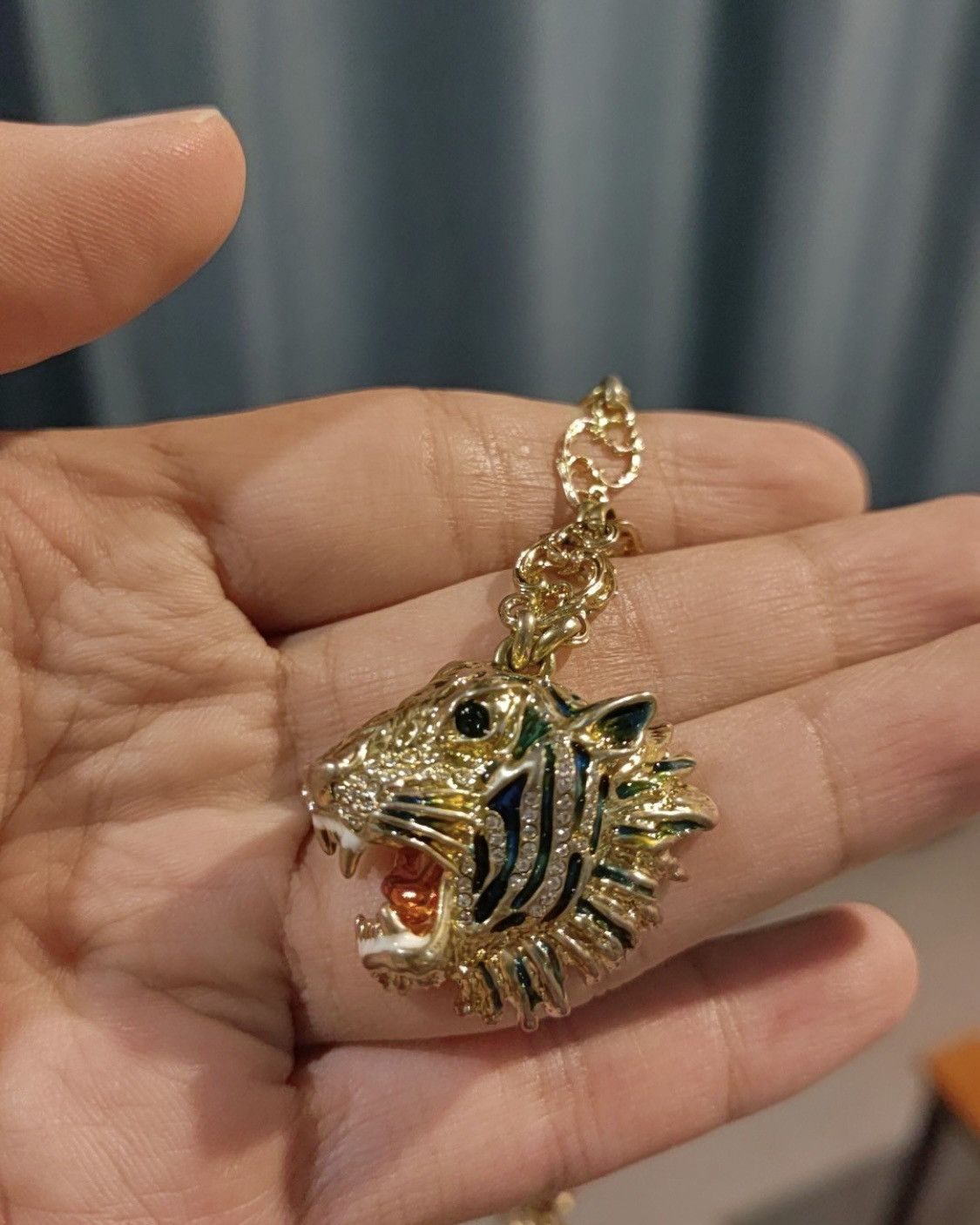 Gucci Rajah tiger head necklace Size ONE SIZE - 6 Thumbnail