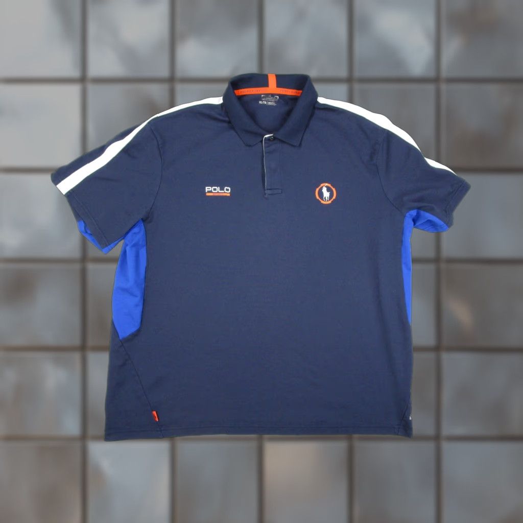 Polo Ralph Lauren Polo Ralph Lauren Polo Shirt Mens 2XL Navy Blue ThermoVent Golf Performance Size US XXL / EU 58 / 5 - 1 Thumbnail