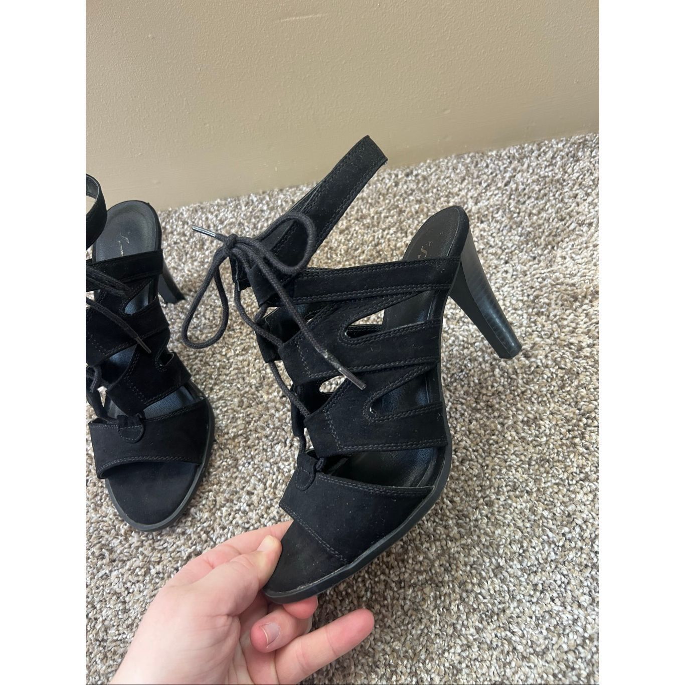 Other Simply Vera Vera Wang Black Heels Woman’s Size 7.5 Preowned Size US 7.5 / IT 37.5 - 2 Thumbnail
