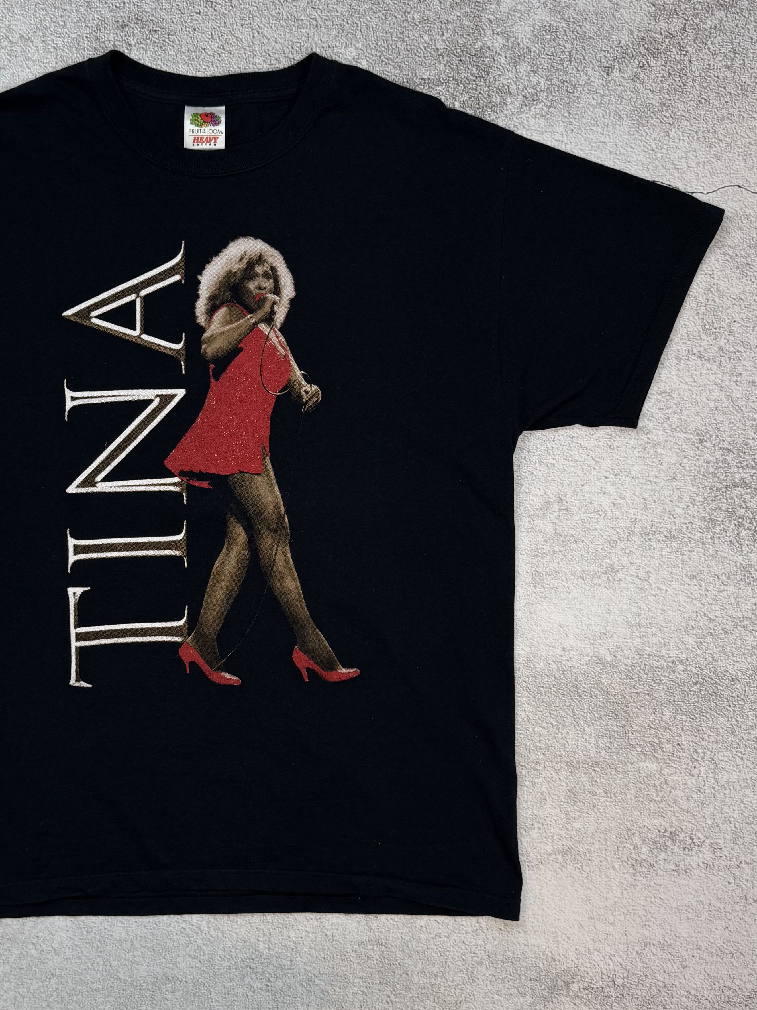 Band Tees × Vintage Vintage 2009 Tina Turner Live Scandinavia tour t-shirt black Size US M / EU 48-50 / 2 - 2 Thumbnail