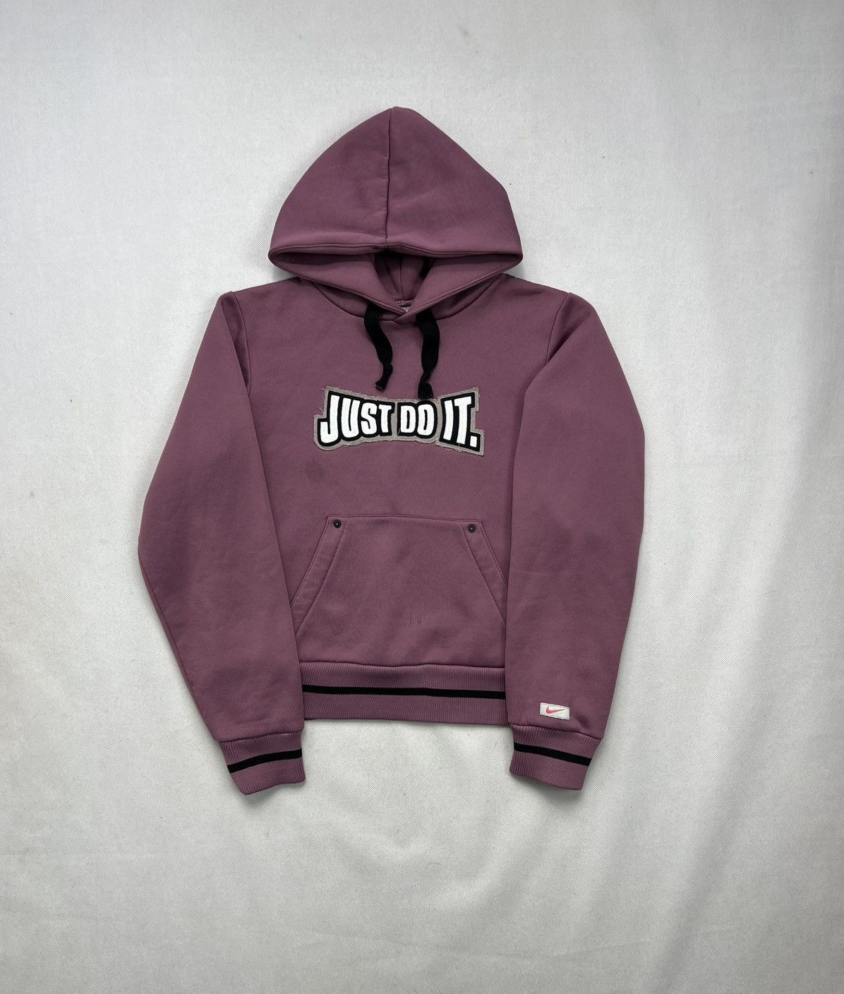 Nike Hoodie Nike Just Do It Big Logo Vintage 00’s Y2K Size L / US 10 / IT 46 - 1 Thumbnail