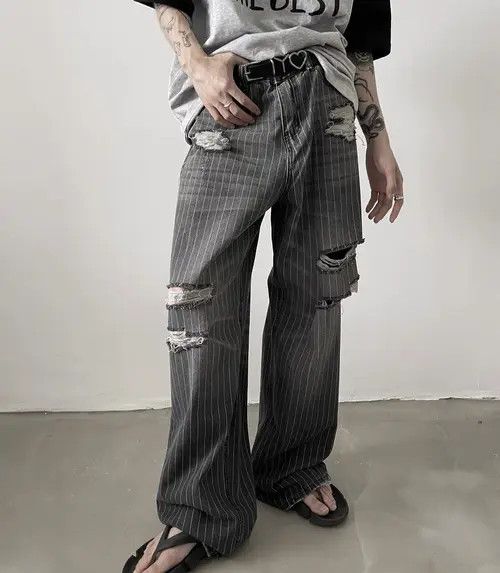 Japanese Brand Retro punk pants Size US 32 / EU 48 - 6 Thumbnail