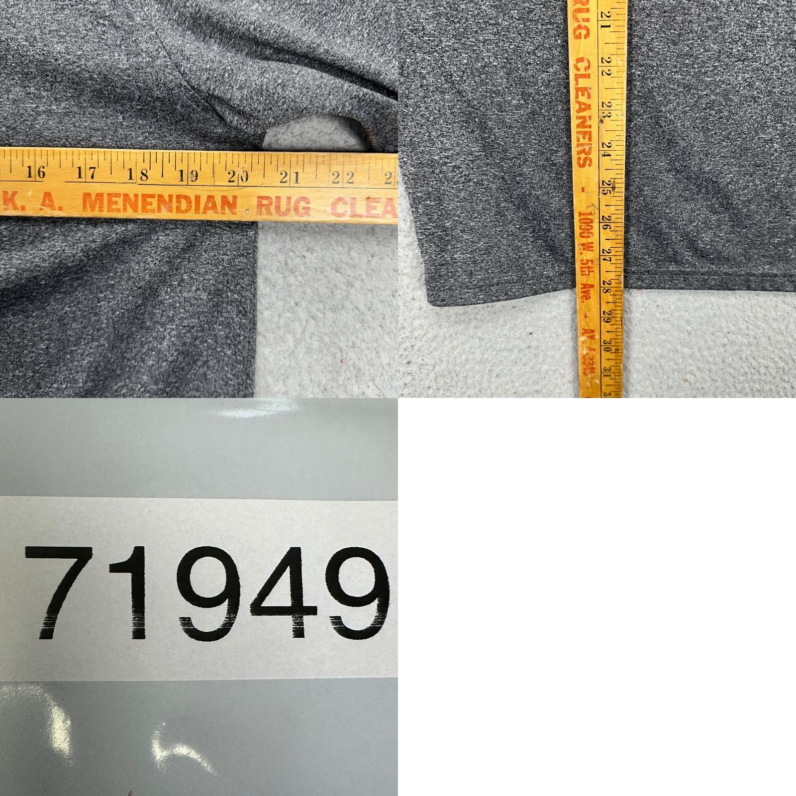 NFL New England Patriots NFL Mens Pullover Shirt Medium Grey Quarter Zip Lightweight Adult Football Size US M / EU 48-50 / 2 - 8 Thumbnail