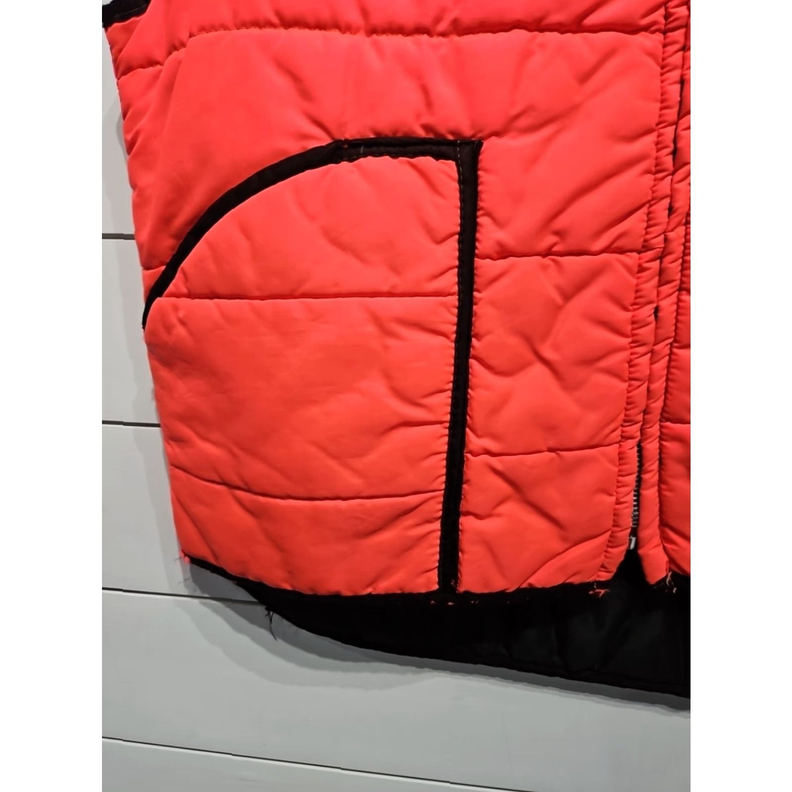 Lumberjack VINTAGE Stihl Chainsaw Logging Lumberjack Orange Vest Mens Large Size US L / EU 52-54 / 3 - 2 Thumbnail