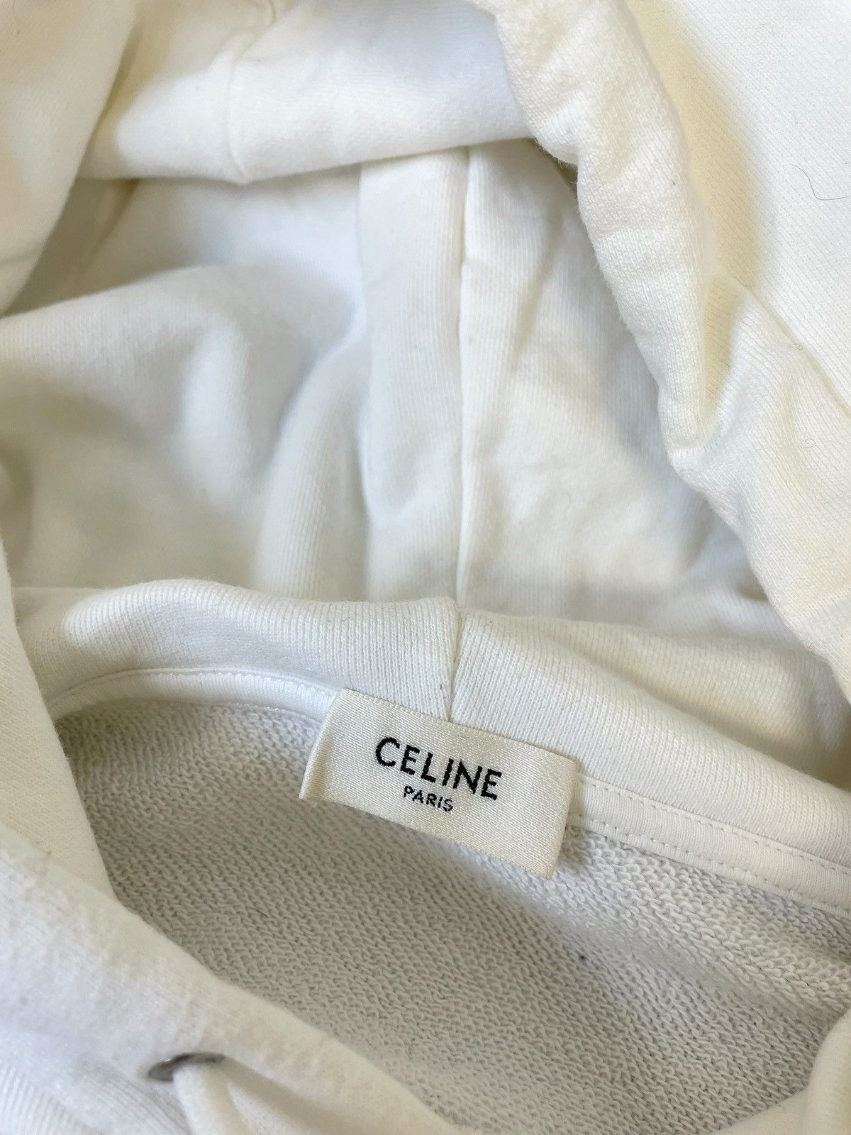 Celine Celine cotton hoodie with logo, M. Size US M / EU 48-50 / 2 - 7 Thumbnail