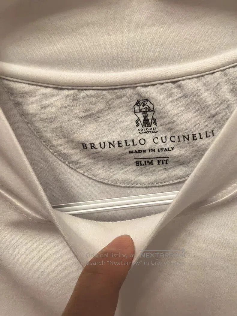 Brunello Cucinelli Brunello Cucinelli Short Sleeve T-shirt. Size US S / EU 44-46 / 1 - 2 Thumbnail