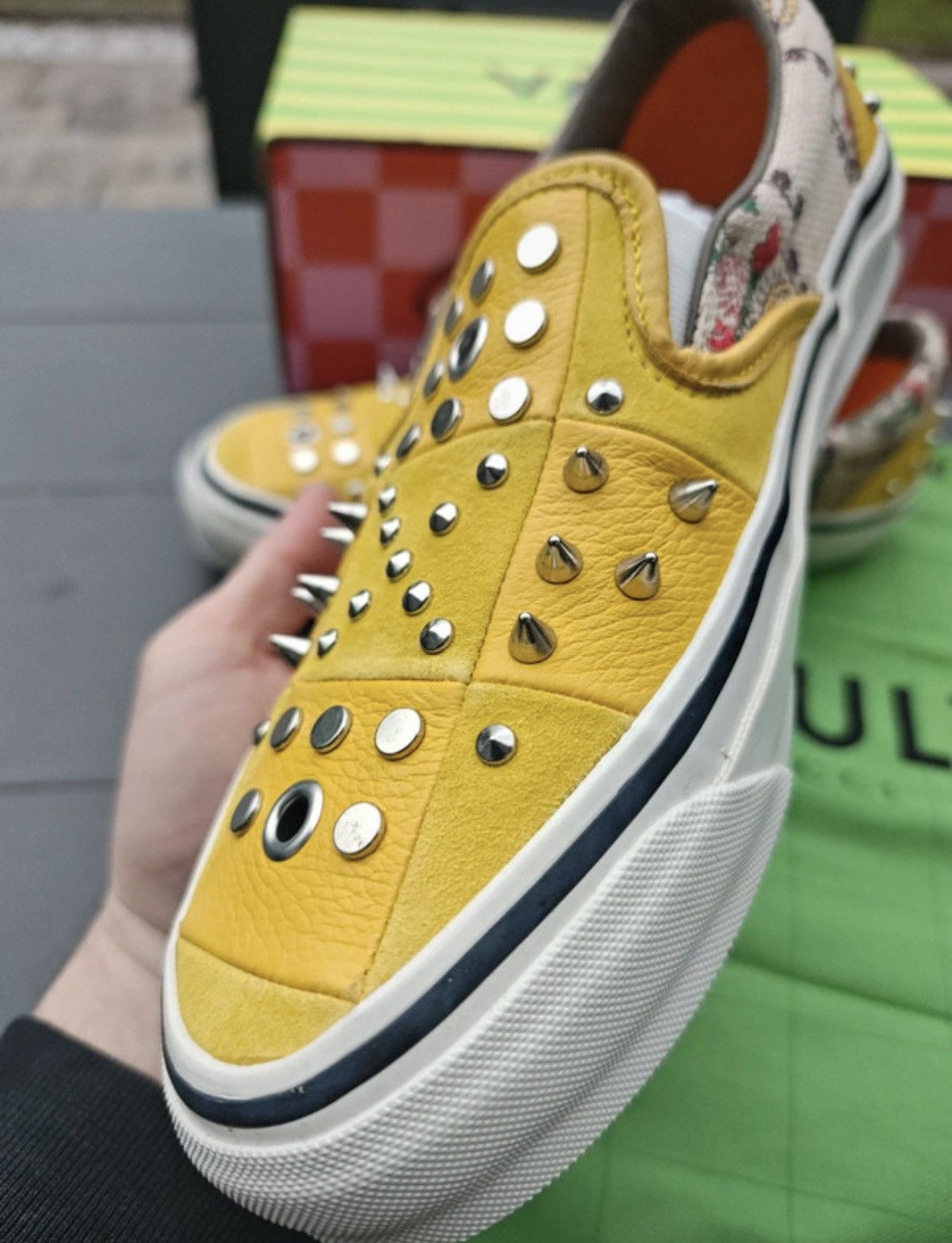 Other Gucci x Vans Vault Slip On OG Studded Patchwork US 10 Size US 10 / EU 43 - 9 Thumbnail