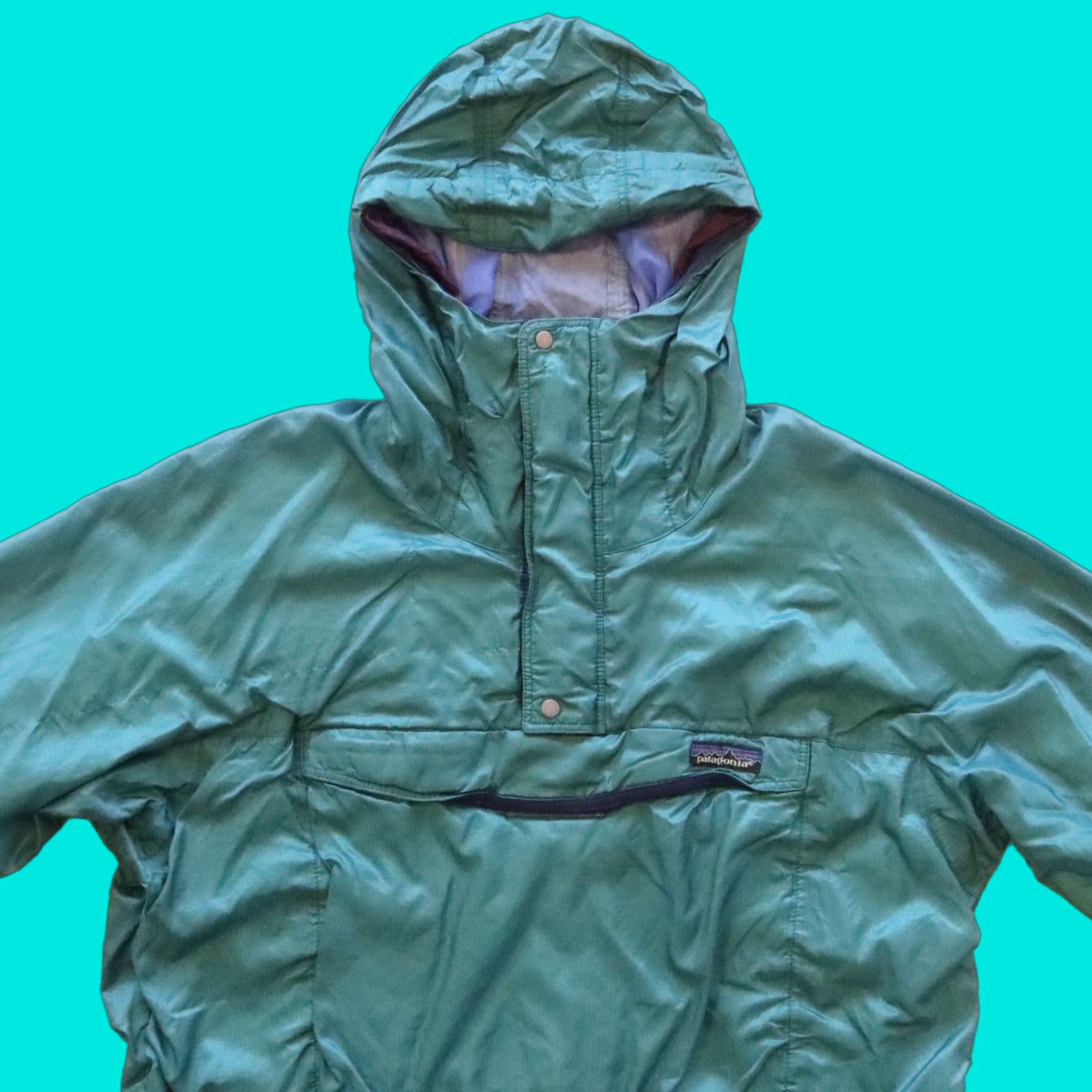 Patagonia VINTAGE Patagonia Anorak Jacket M Green Mens 90s Outdoor Coat Punk? Size US M / EU 48-50 / 2 - 1 Thumbnail