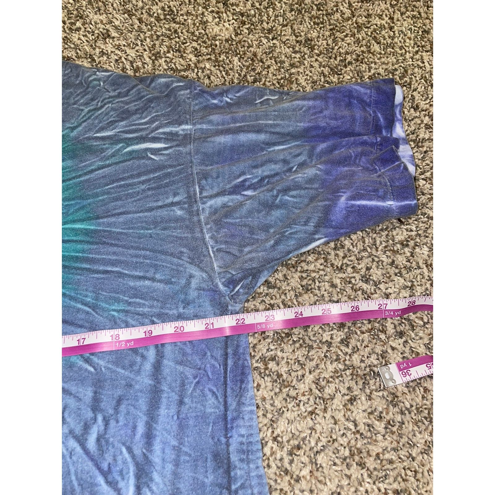 Vintage Vintage Process Software Blue Tie Dye Computer L Tee 90s Size US L / EU 52-54 / 3 - 9 Thumbnail