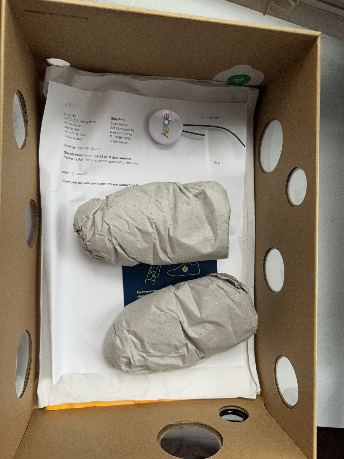 Nike × Off-White Off-White Nike Dunk 50 Lot Size US 9.5 / EU 42-43 - 4 Thumbnail