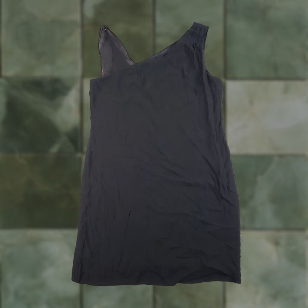 Eileen Fisher Eileen Fisher Black Shift Dress Womens Small Short Sleeveless Lined Size S / US 4 / IT 40 - 1 Thumbnail