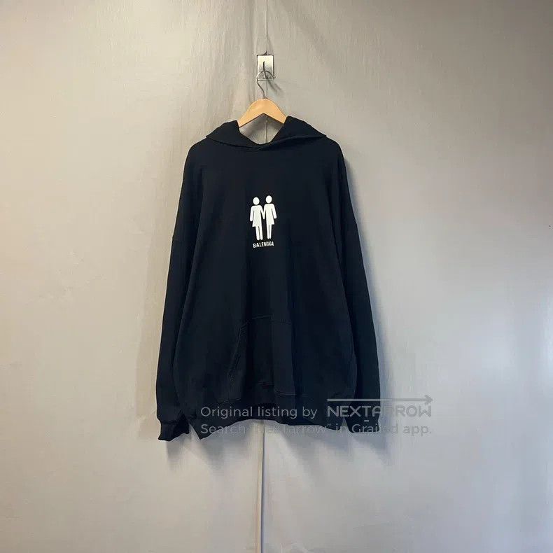 Balenciaga Balenciaga Dual Portrait Multinational Flag Logo Printed H Size US XS / EU 42 / 0 - 1 Thumbnail