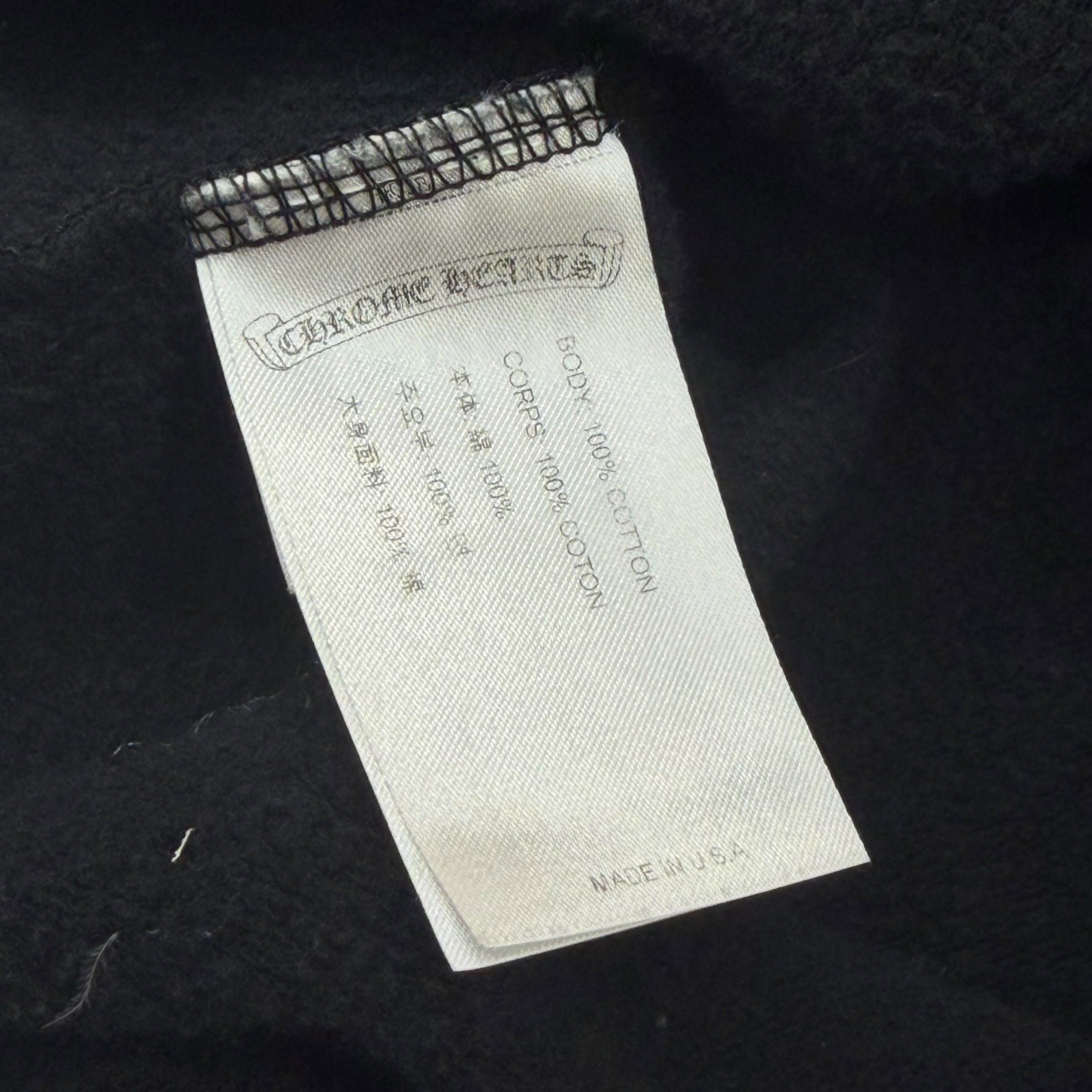 Chrome Hearts Chrome Hearts Horseshoe Floral Crewneck Black S Size US S / EU 44-46 / 1 - 6 Thumbnail